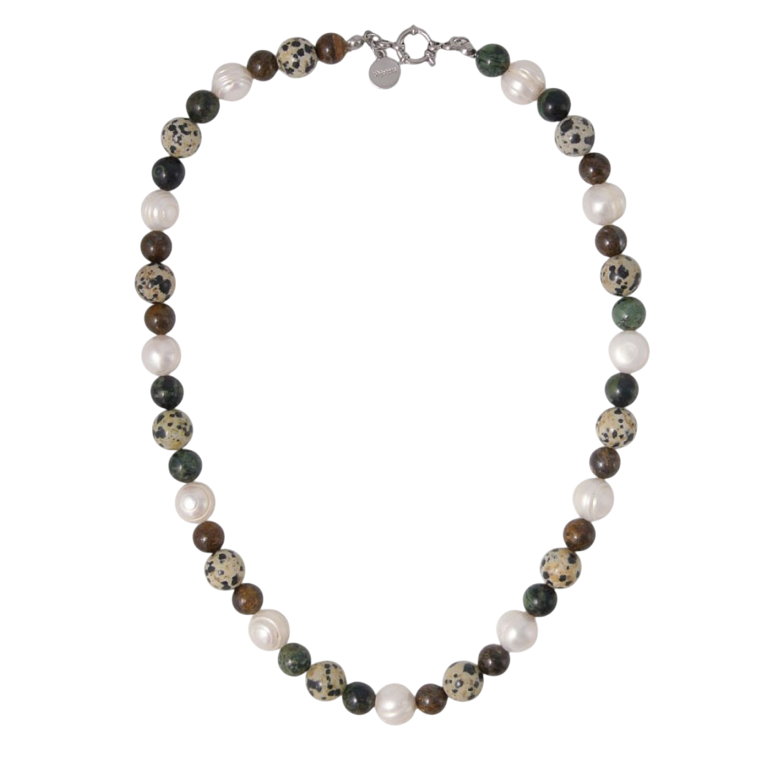 18N0006 OBJET213 Bubble Dalmatian Necklace