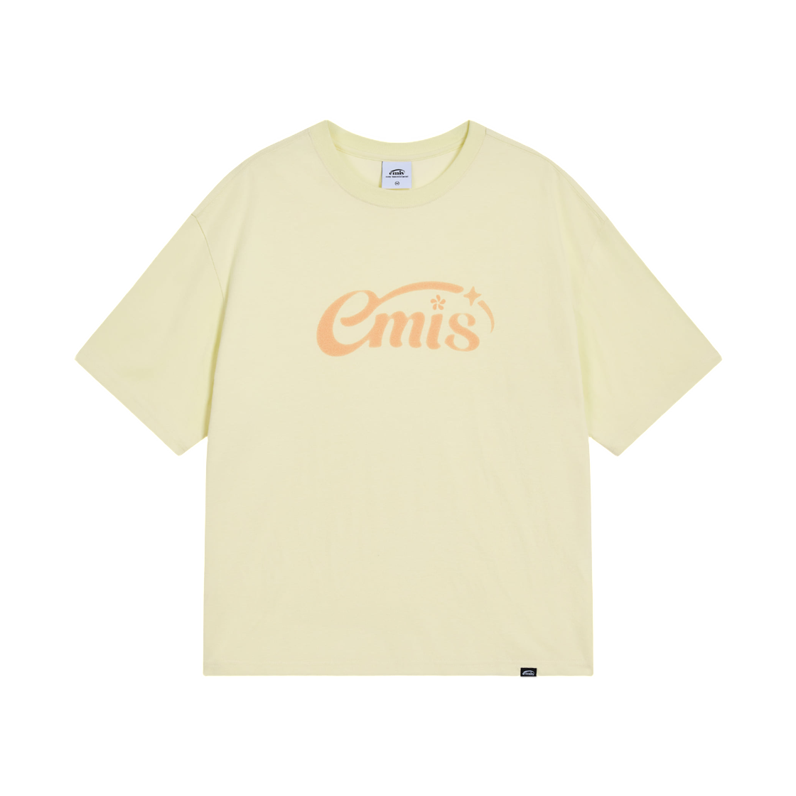 이미스 헤일로 로고 티셔츠 옐로우(Emis Halo Logo T-Shirt Yellow)
