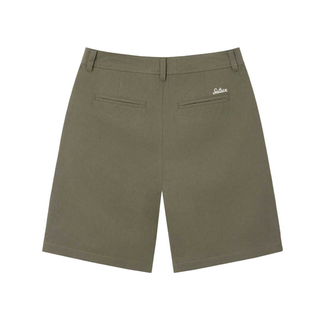세터 포켓 코튼 치노 쇼츠 카키(SATUR Pocket Cotton Chino Shorts Khaki) - 2