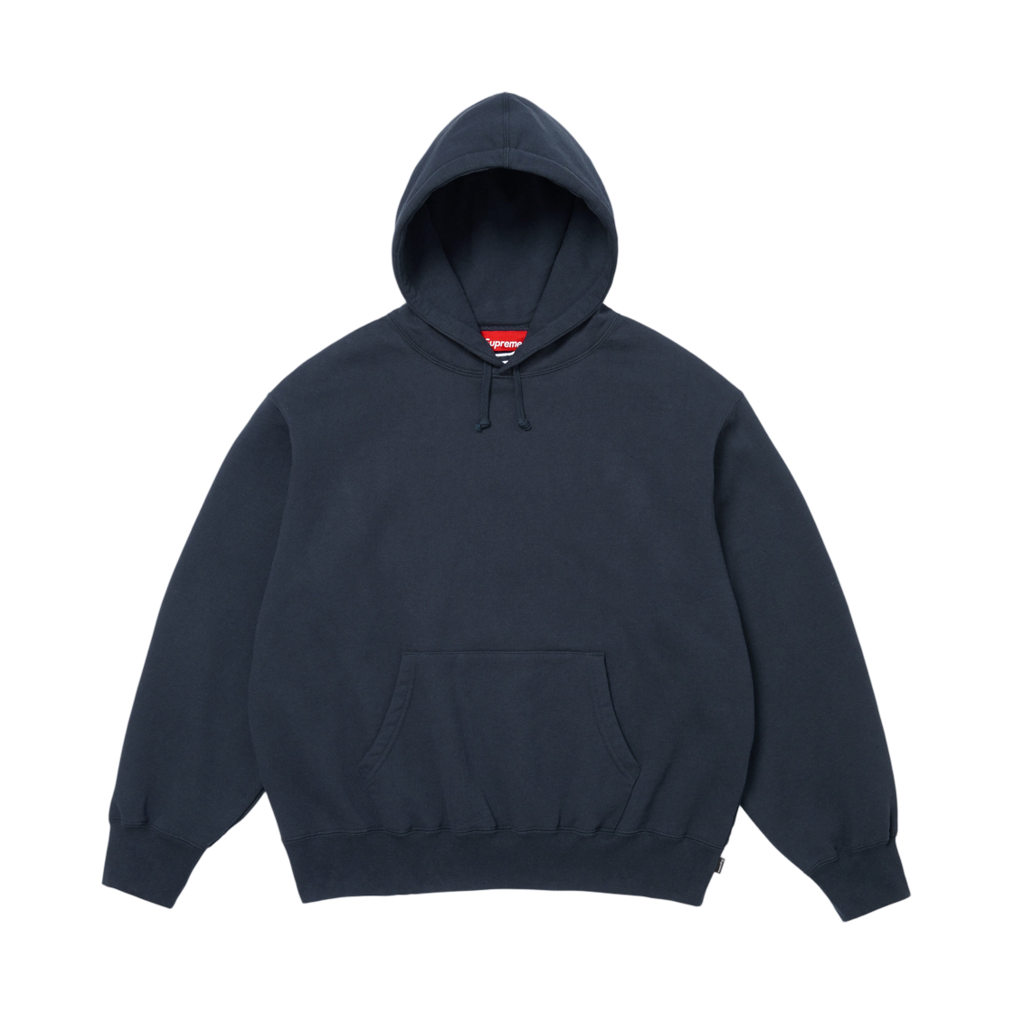 슈프림 사틴 아플리케 후드 스웨트셔츠 네이비 - 26SS(Supreme Satin Applique Hooded Sweatshirt Navy - 26SS) - 2