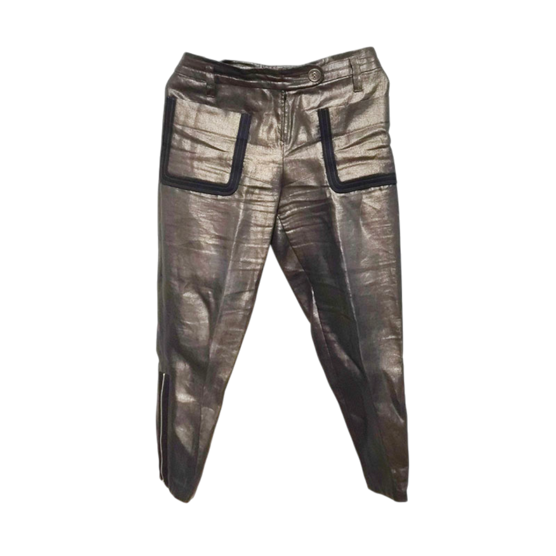 ITME2BAVOD64 Kenzo Metallic Foil Pants L930313