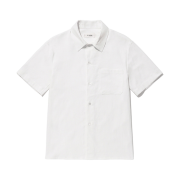 BY RANG Matte Linen-Blend Shirts - White