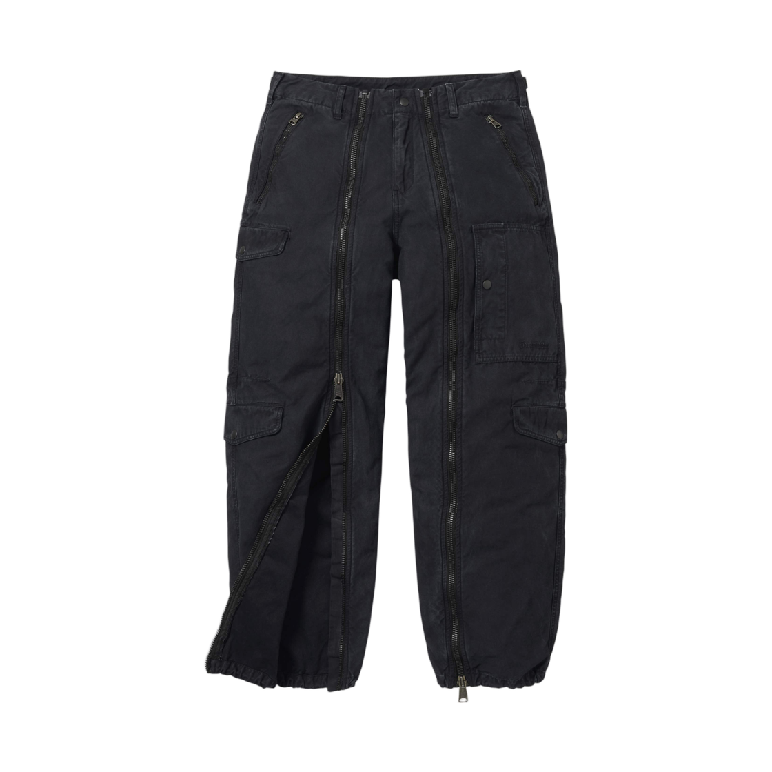 슈프림 x 알파 인더스트리 코튼 플라이트 팬츠 블랙 - 26SS(Supreme x Alpha Industries Cotton Flight Pant Black - 26SS) - 2