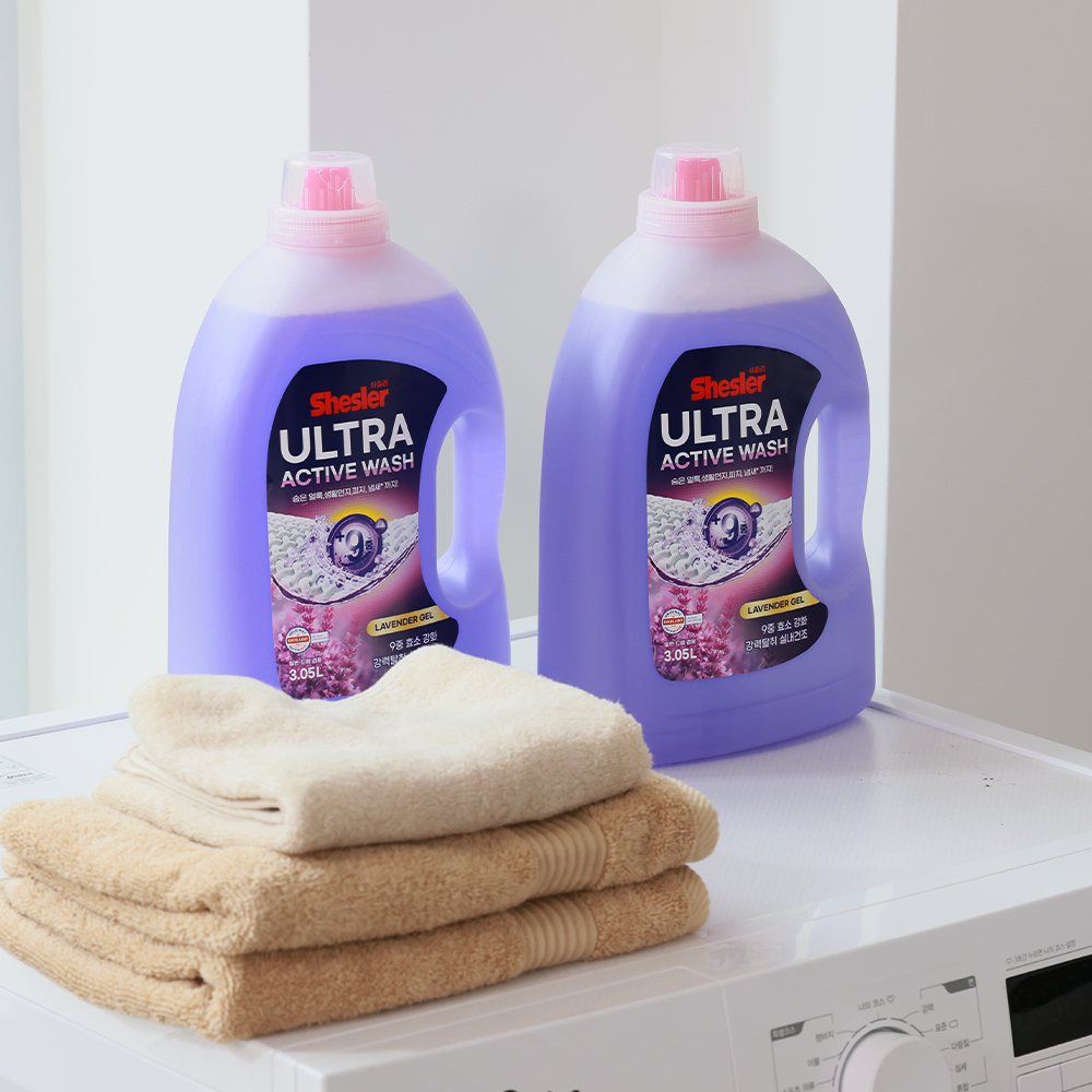 쉬슬러 울트라 액티브 워시 라벤더 3.05L X 2개입(Schussler Ultra-Active Wash - Lavender 3.05L (Pack of 2)) - 2