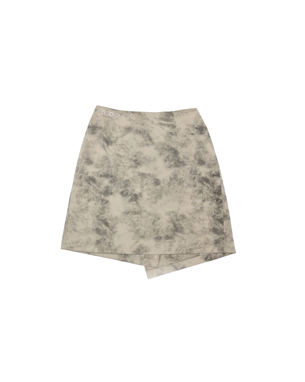 미와이후 스냅 미디 랩 스커트 베이지(Miyhoo Snap Midi Wrap Skirt Beige) - 2