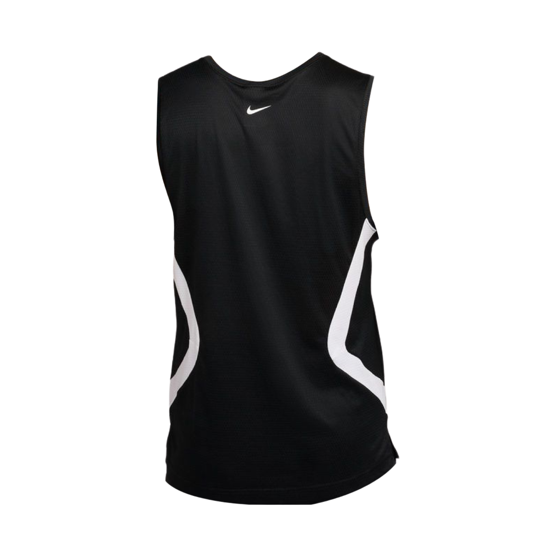 나이키 아이콘 드라이핏 베스킷볼 저지 블랙 화이트 - 아시아(Nike Icon Dri-Fit Basketball Jersey Black White - Asia) - 2
