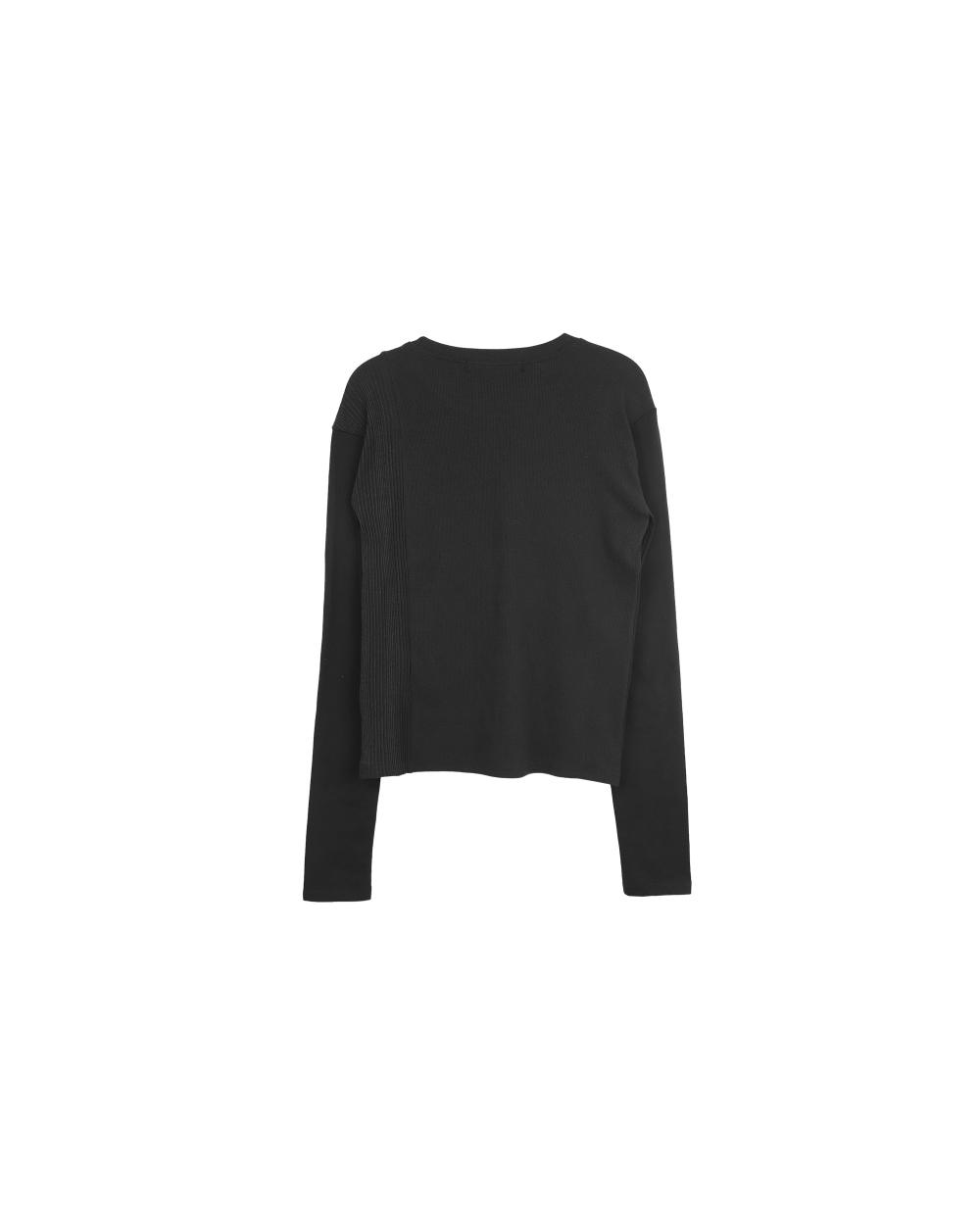 미와이후 사이드 슬릿 롱 슬리브 블랙(Miyhoo Side Slit Long Sleeve Black) - 2