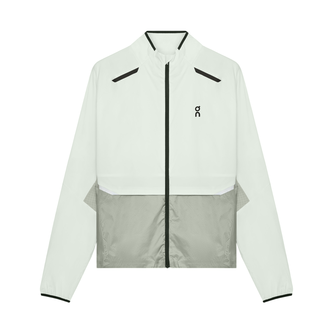 1WE10374415 (W) On Running Weather Jacket Iceberg Tin