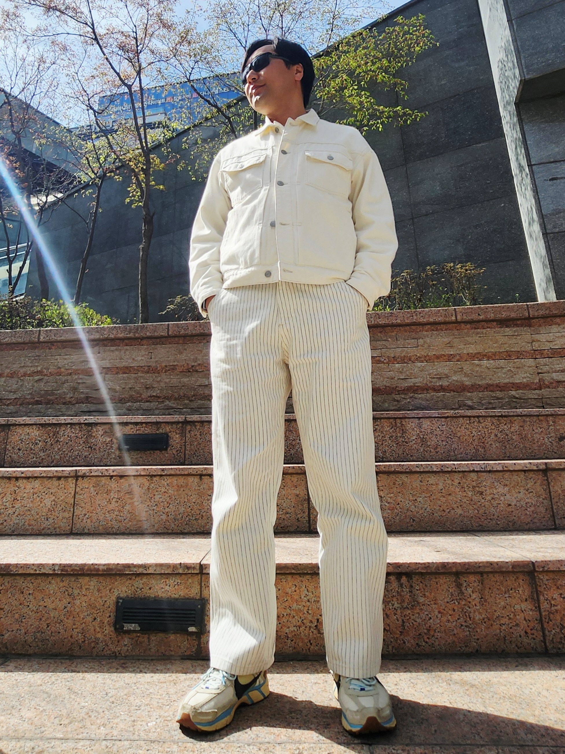 (W) Nike Zoom Vomero 5 PRM Designed by Japan 착용 스타일