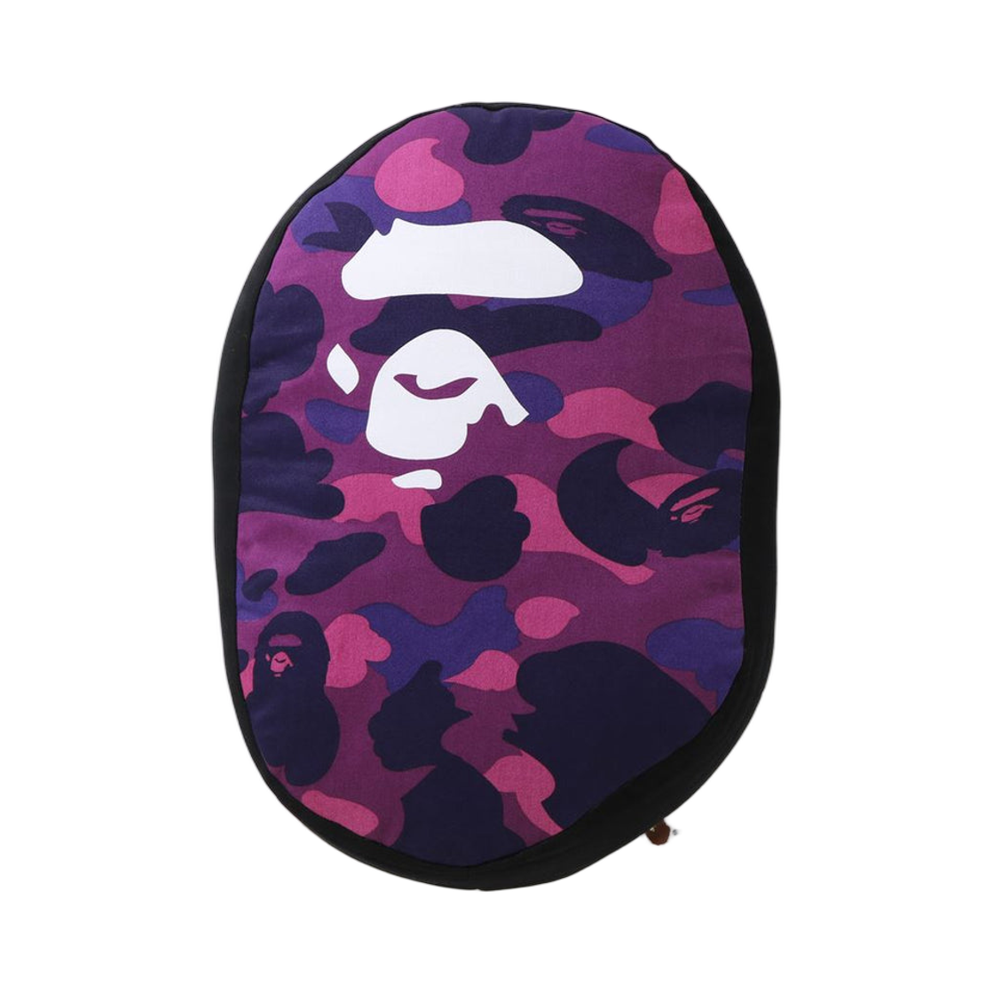 베이프 컬러 카모 에이프 헤드 쿠션 퍼플(BAPE Color Camo Ape Head Cushion PUrple) - 1