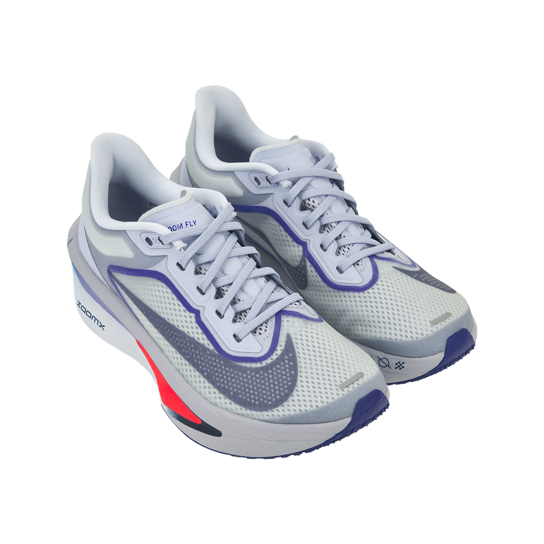 (W) 나이키 줌 플라이 6 로드 레이싱 고스트 풋볼 그레이((W) Nike Zoom Fly 6 Road Racing Ghost Football Grey) - 4