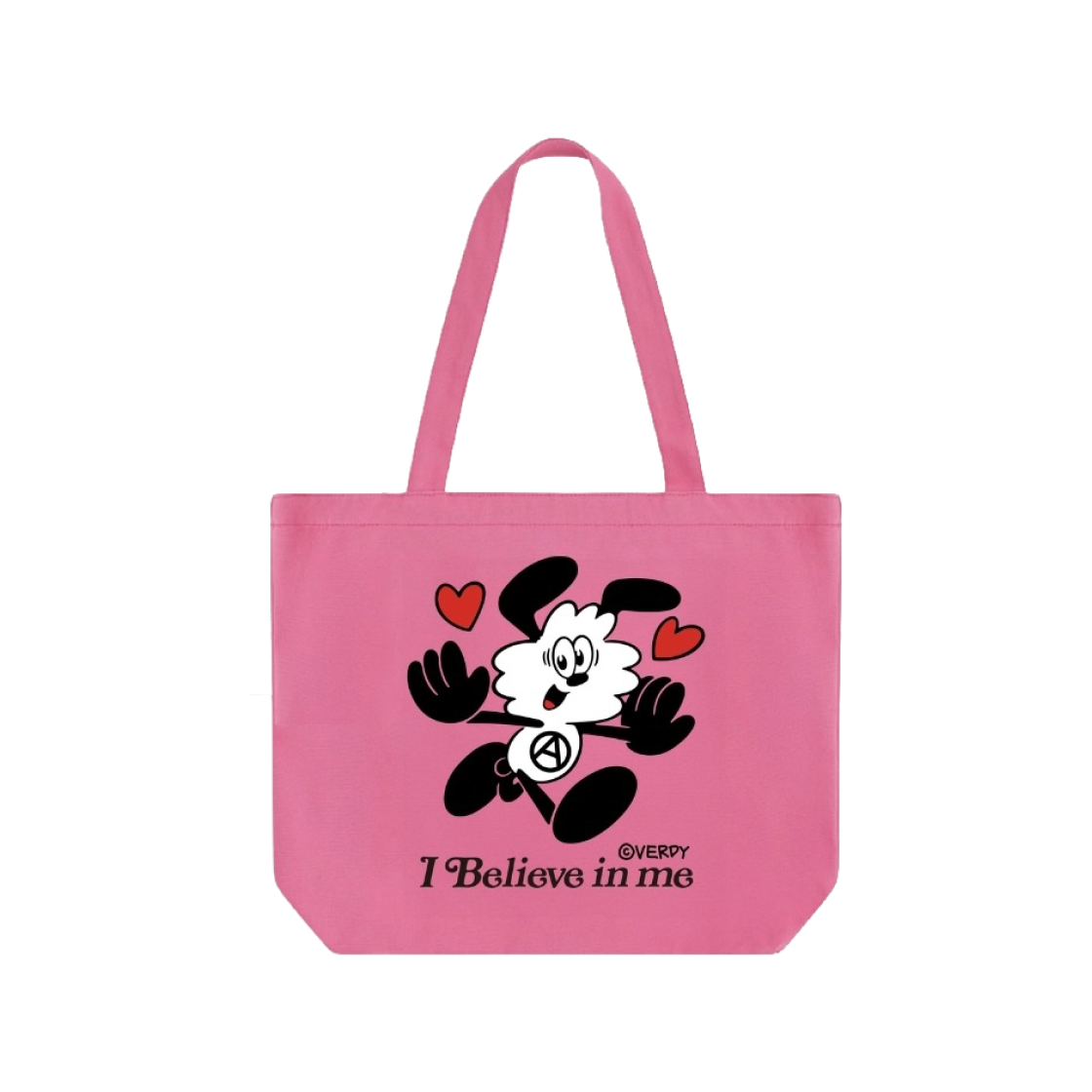 베르디 x 롯데 뮤지엄 토트백 핑크(Verdy x Lotte Museum Toet Bag Pink)