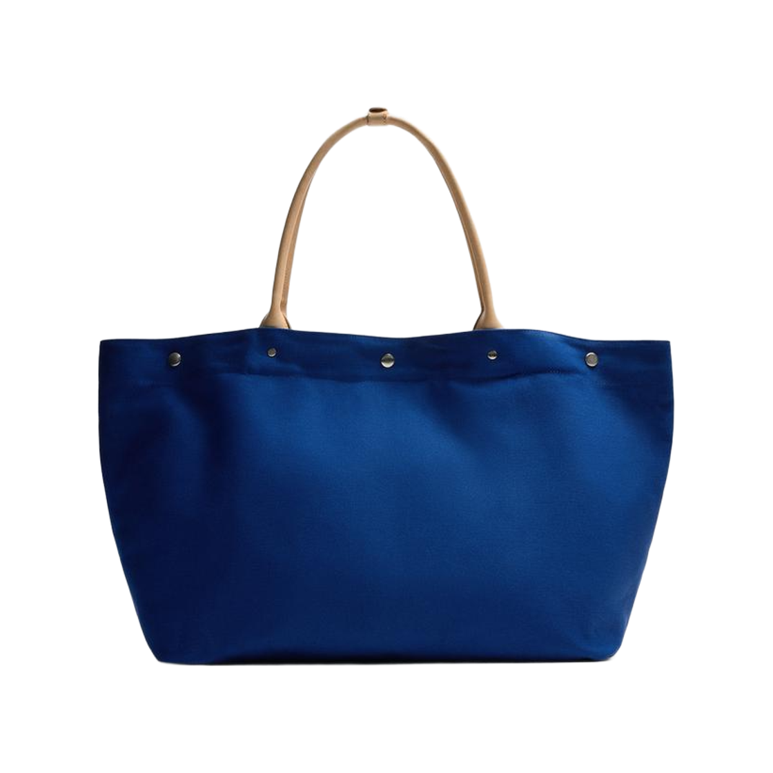 자라 x 아론 리바인 자라 레더 디테일 토트백 블루 | Zara | KREAM