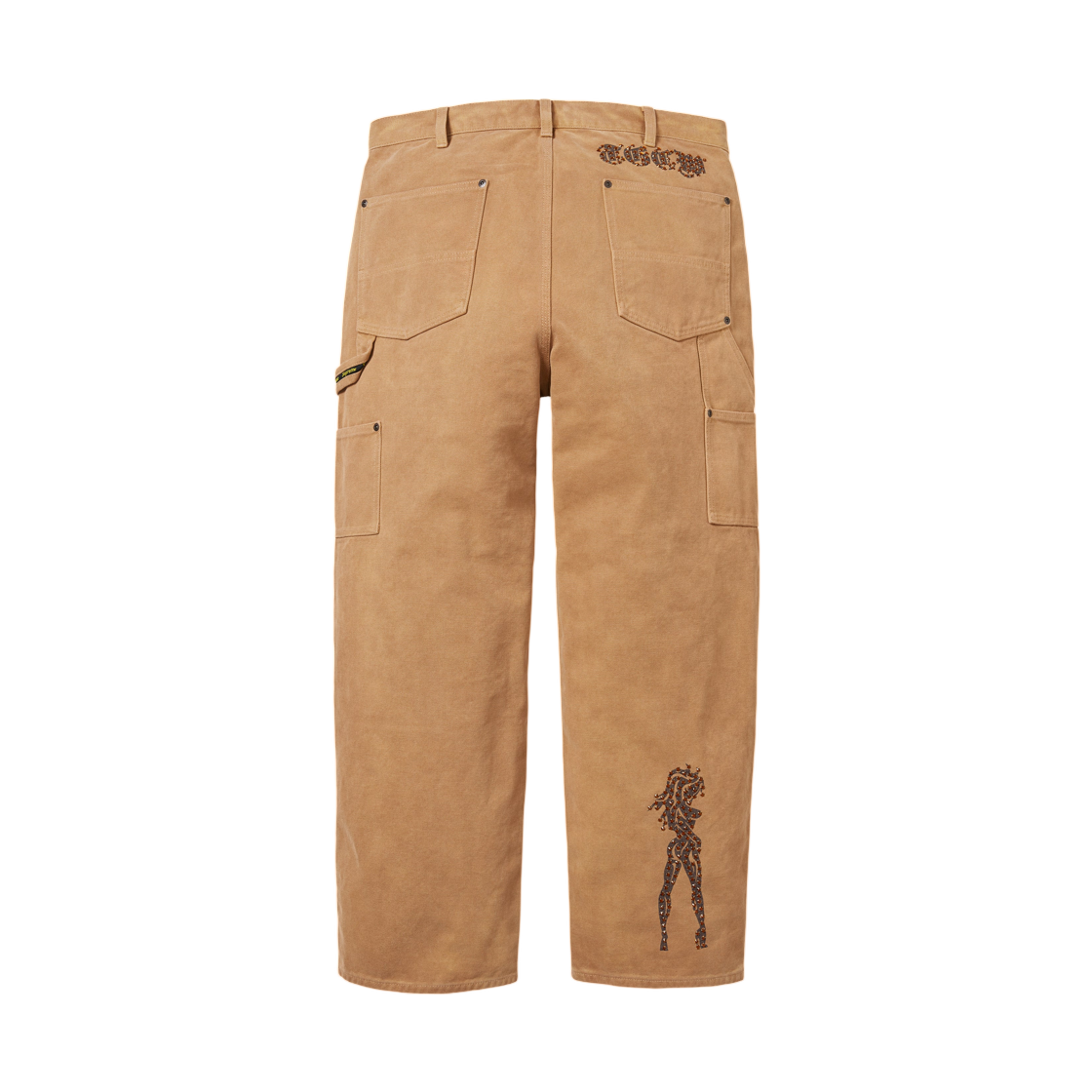 슈프림 x 더 그레이트 차이나 월 더블 니 페인터 팬츠 탄 - 26SS(Supreme x The Great China Wall Double Knee Painter Pant Tan - 26SS) - 2