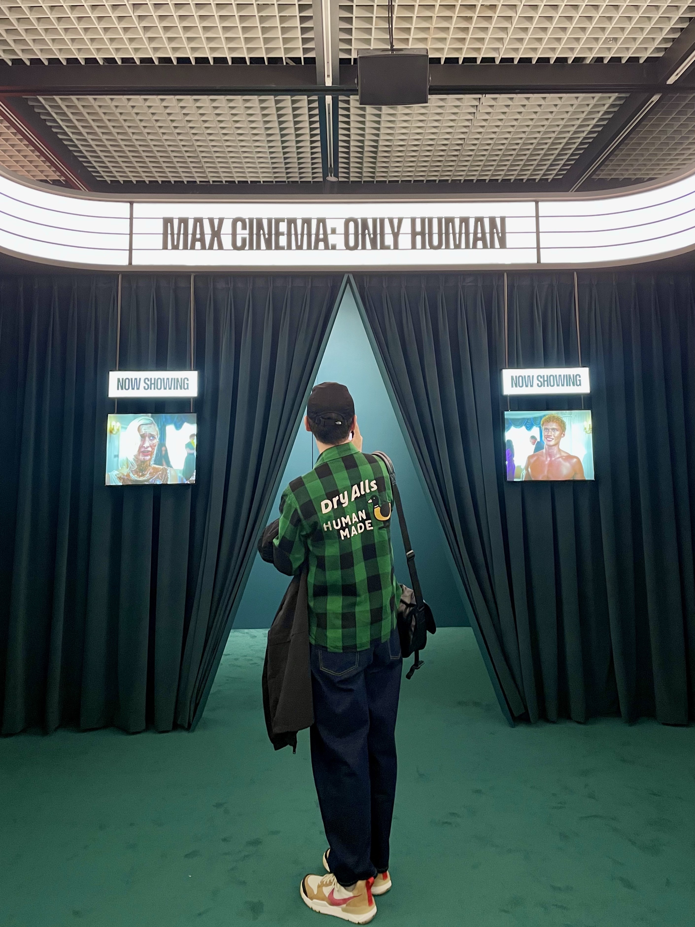 Human Made Check Half-Zip Shirt Green, Nike x Tom Sachs Mars Yard Shoe 3.0 Space Camp 착용 스타일
