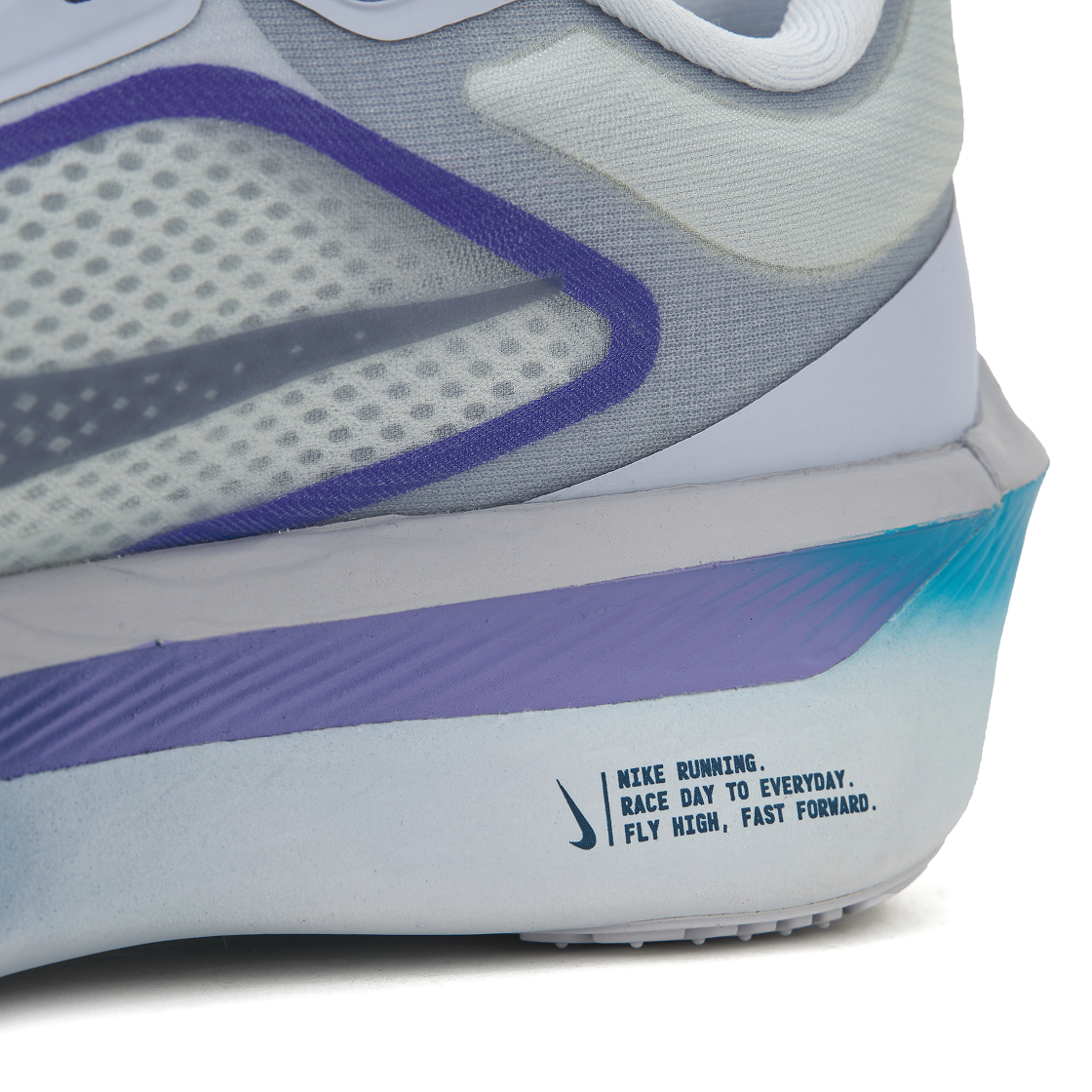 (W) 나이키 줌 플라이 6 로드 레이싱 고스트 풋볼 그레이((W) Nike Zoom Fly 6 Road Racing Ghost Football Grey) - 8