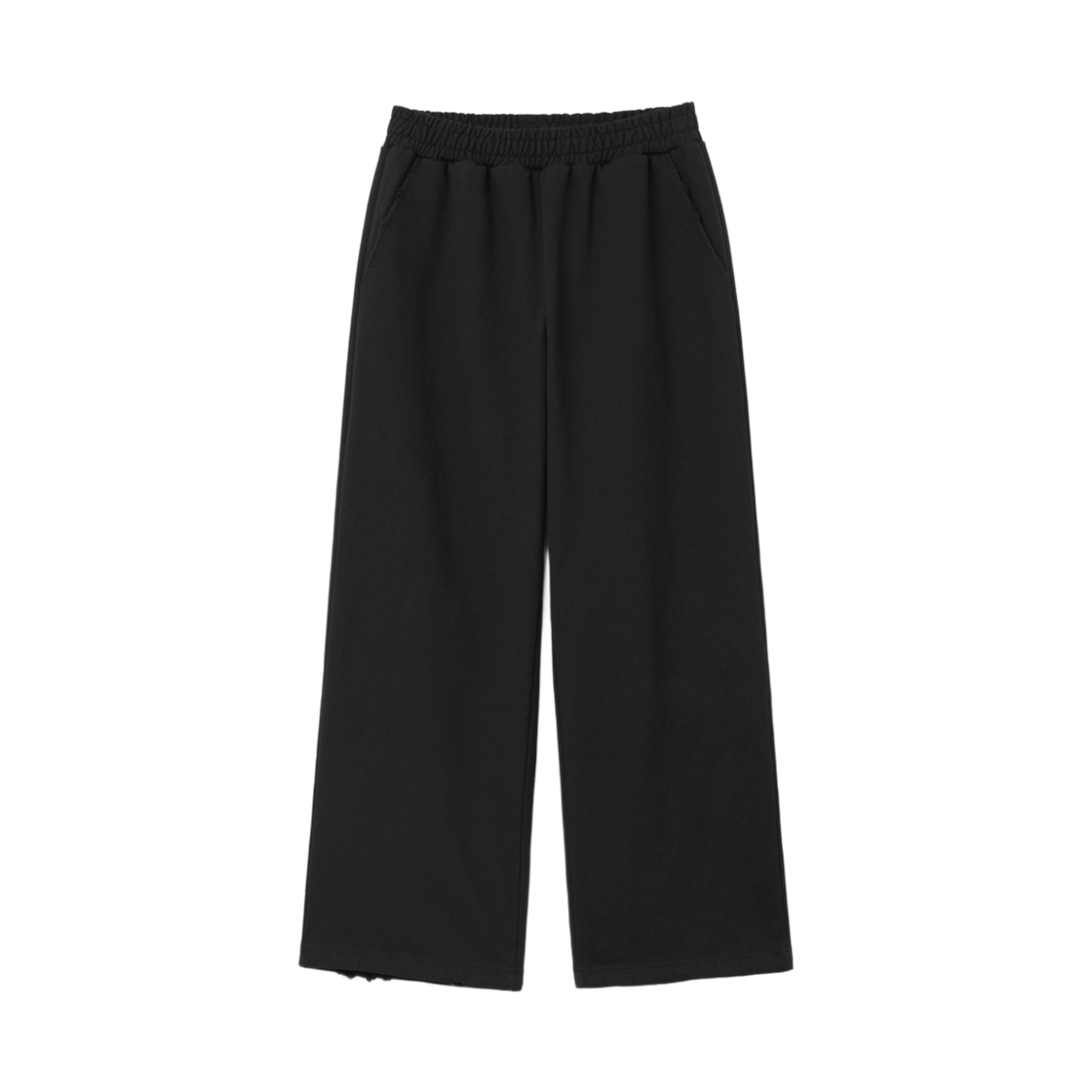 노클 스트럭쳐 스웨트 팬츠 블랙(Nocle Structure Sweat Pants Black)