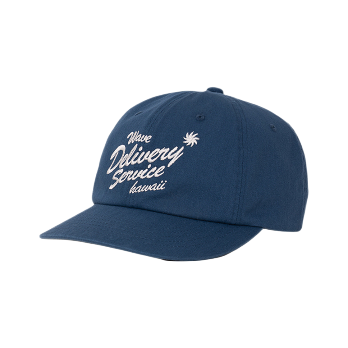 빅웨이브 컬렉티브 웨이브 딜러버리 서비스 워싱 볼캡 워시드 블루(BIGWAVE COLLECTIVE Wave Delivery Service Cotton Cap Washed Blue) - 2