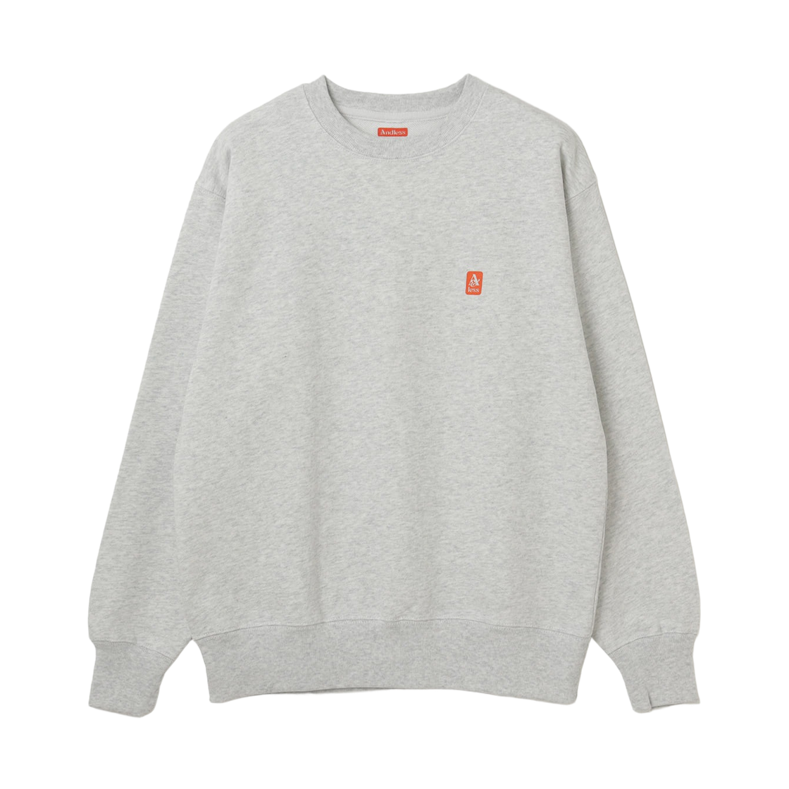 빔즈 컬쳐아트 x 엔들리스 크루넥 스웨트 애쉬(Beams Cultuart x Andless Crew Neck Sweat Ash) - 2