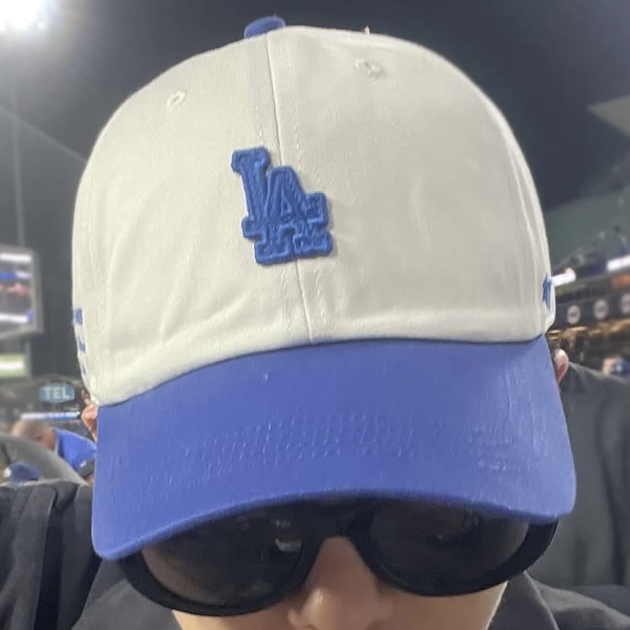 47 Brand Los Angeles Dodgers Contemporary Basics Two Tone  '47 Clean Up Sandstone 착용 스타일