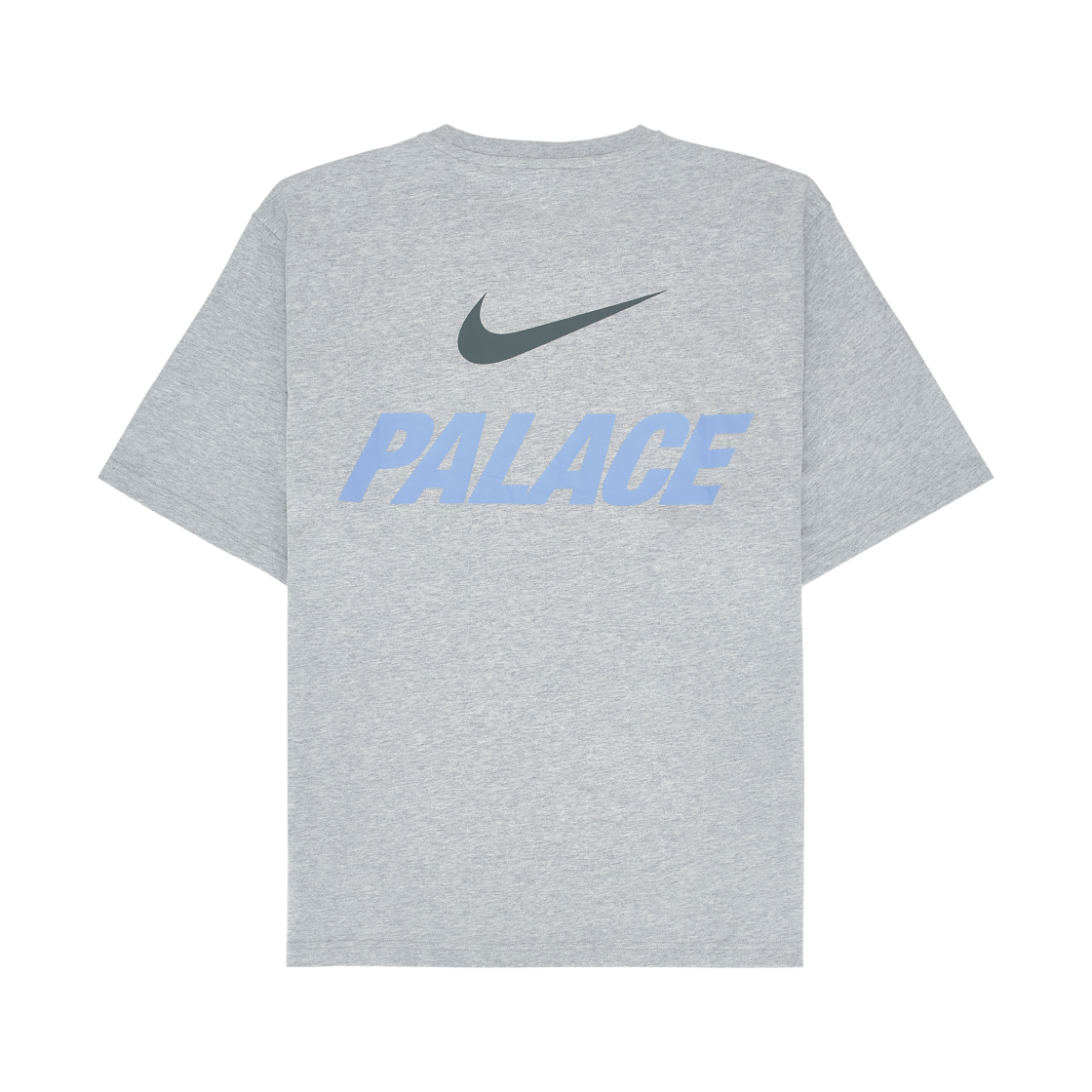 팔라스 x 나이키 폰트 스우시 티셔츠 그레이 말 - 26SS(Palace x Nike Font Swoosh T-Shirt Grey Marl - 26SS)