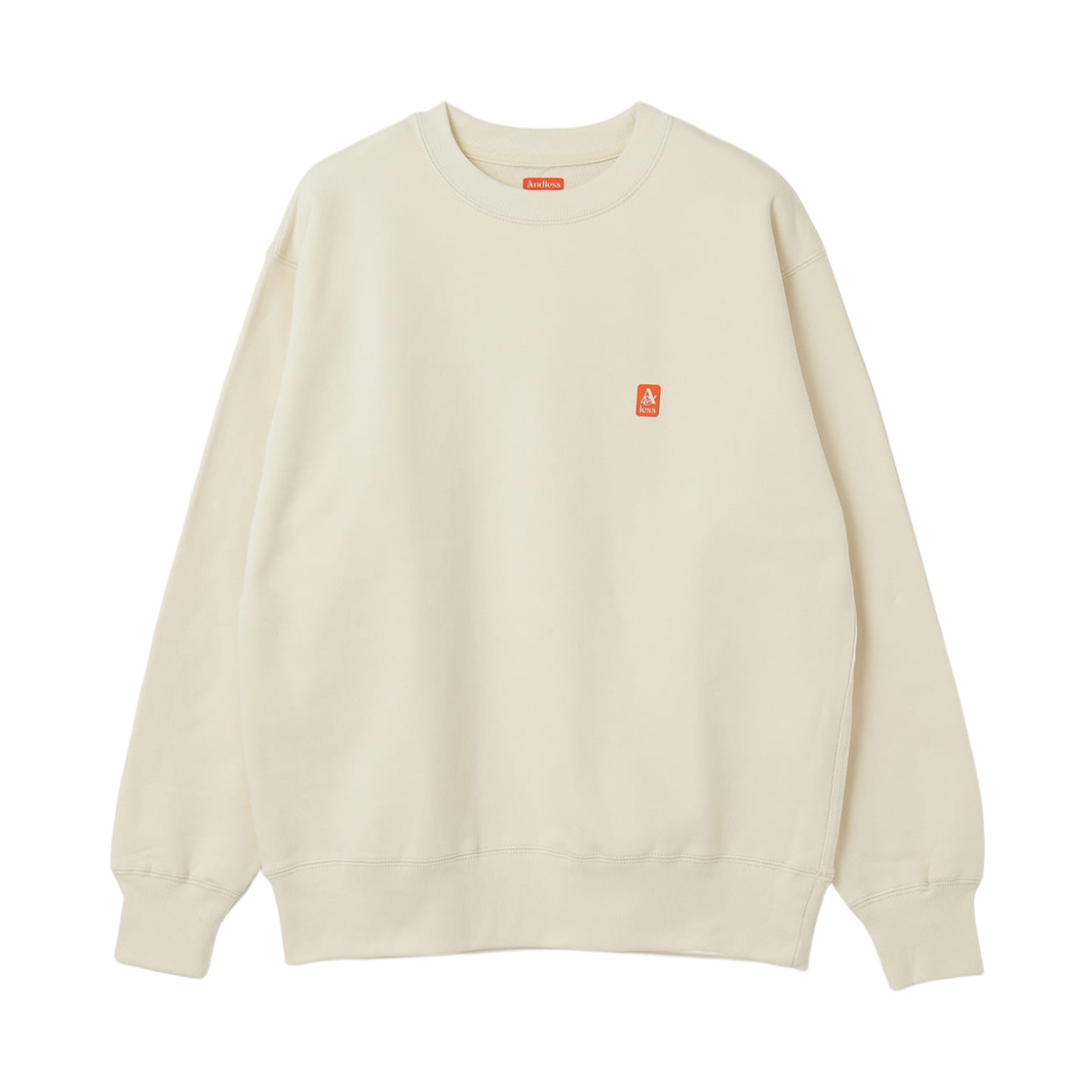 빔즈 컬쳐아트 x 엔들리스 크루넥 스웨트 내츄럴(Beams Cultuart x Andless Crew Neck Sweat Natural) - 2