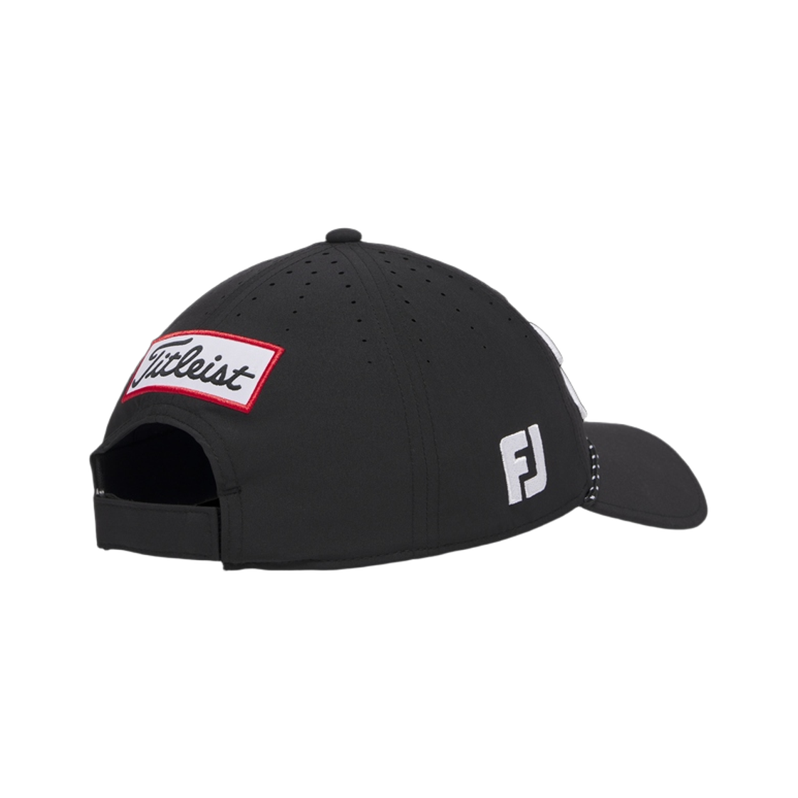 타이틀리스트 투어 브리저 캡 블랙 화이트(Titleist Tour Breezer Cap Black White) - 2