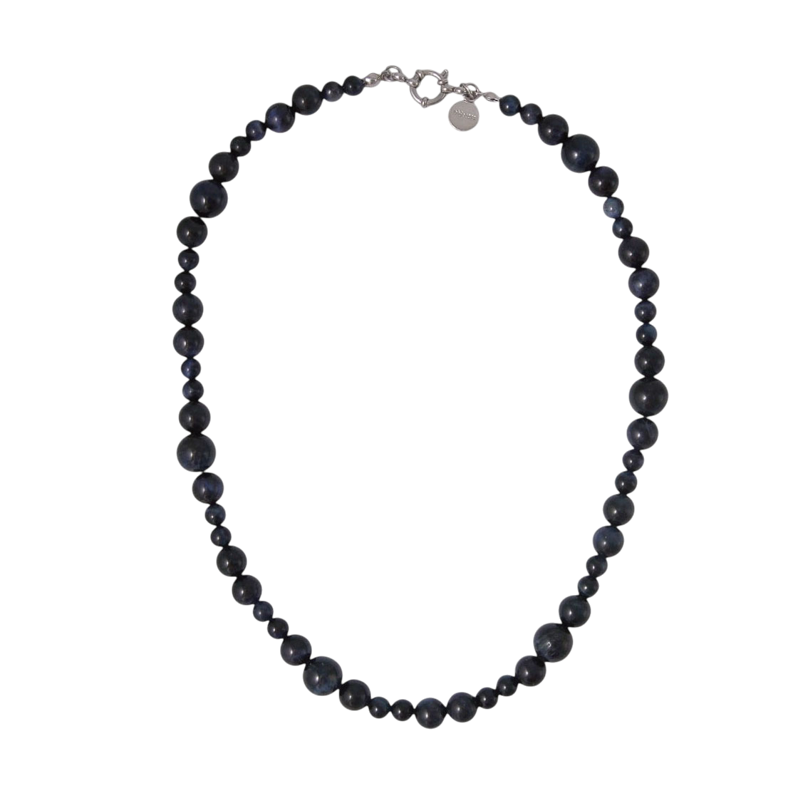 18N0012 OBJET213 Bubble Deep Blue Necklace