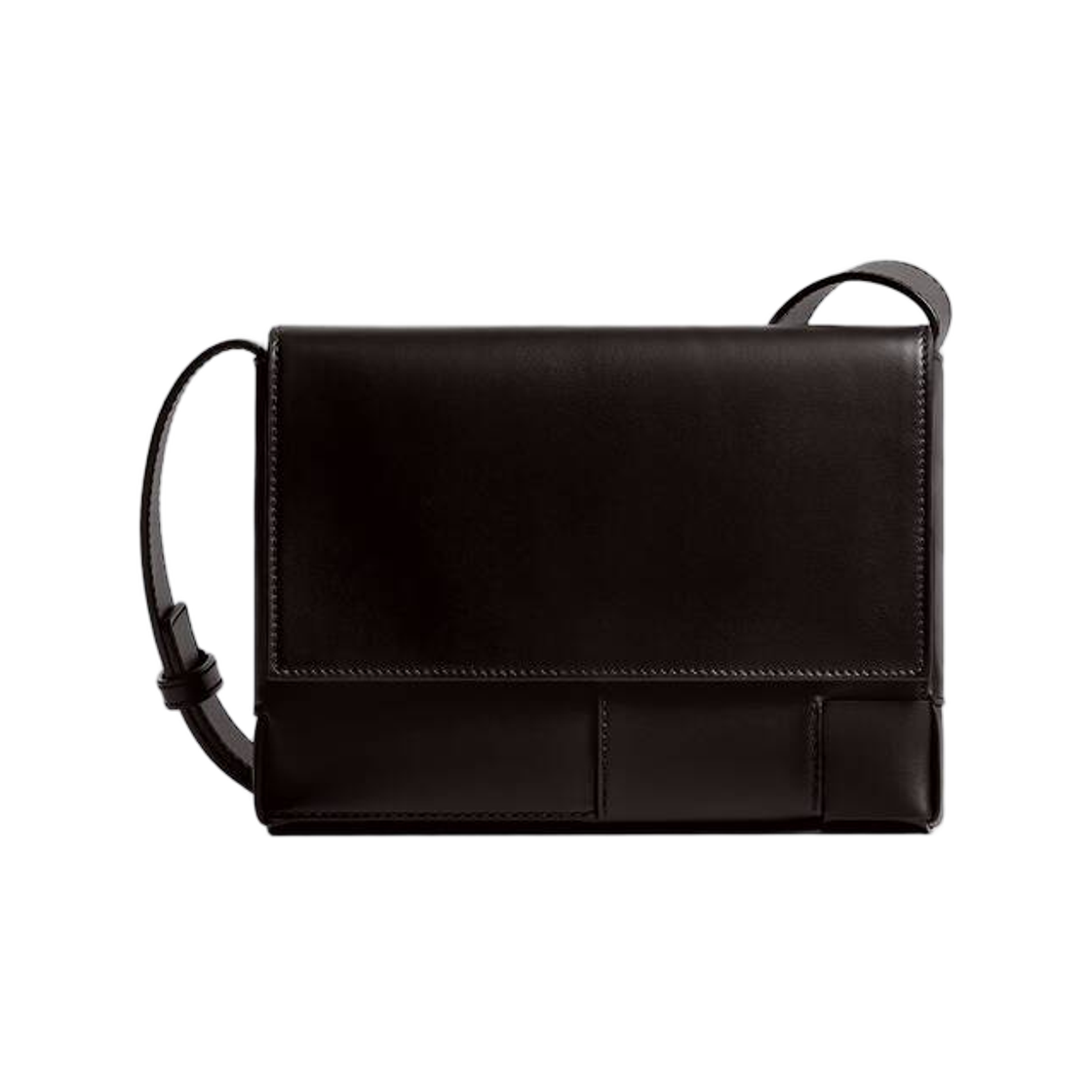 867404V6HU02008 Bottega Veneta Angolo Messenger Espresso