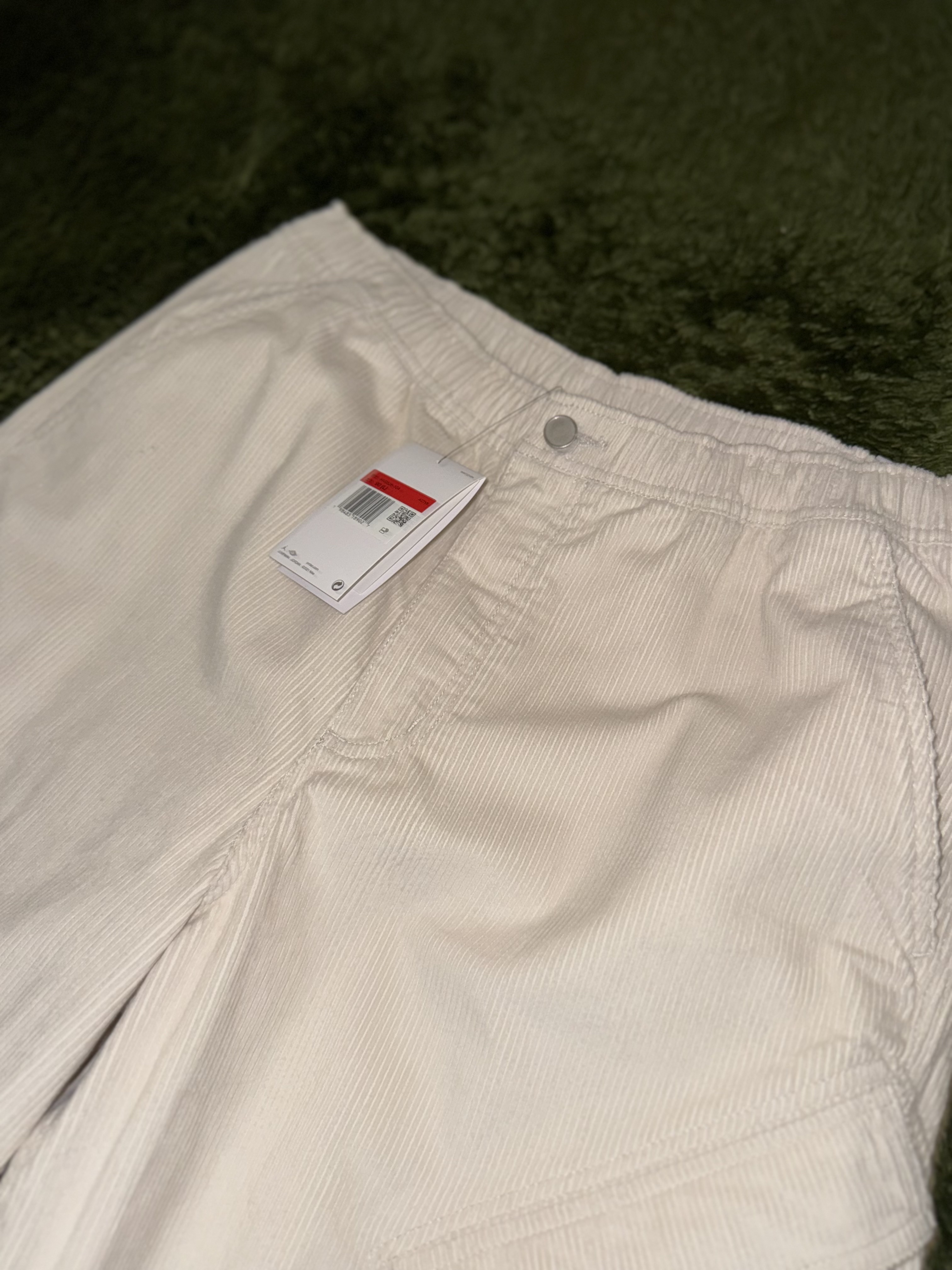 Jordan Flight Chicago Corduroy Pants Light Orewood Brown (HV0526-104) 착용 스타일 - 2