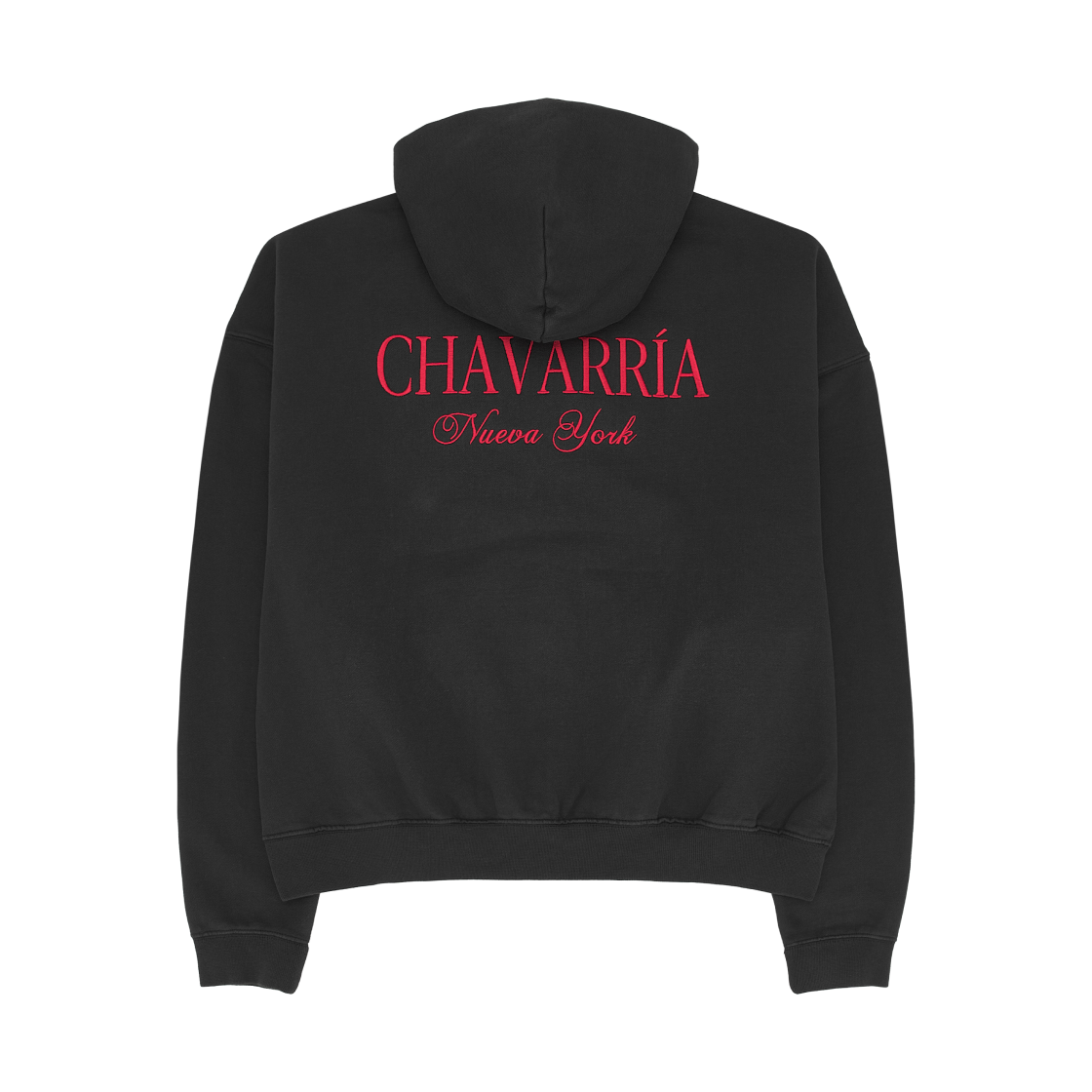 자라 x 윌리 차바리아 릴렉스드 핏 후드 블랙(Zara x Willy Chavarria Relaxed Fit Hoodie Black) - 2