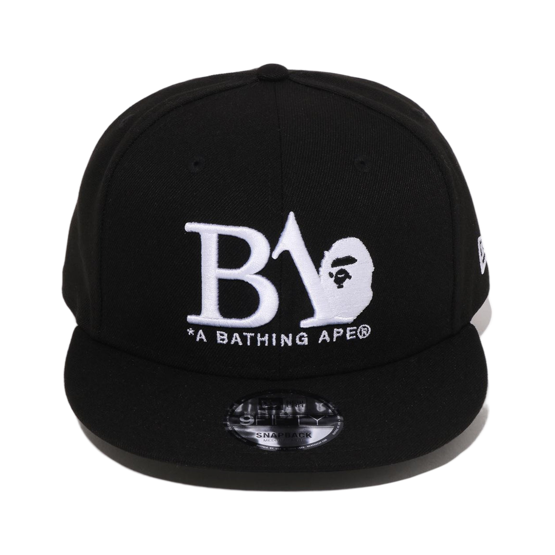 베이프 BA 로고 뉴에라 나인피프티 캡 블랙(BAPE BA Logo New Era 9Fifty Cap Black) - 2