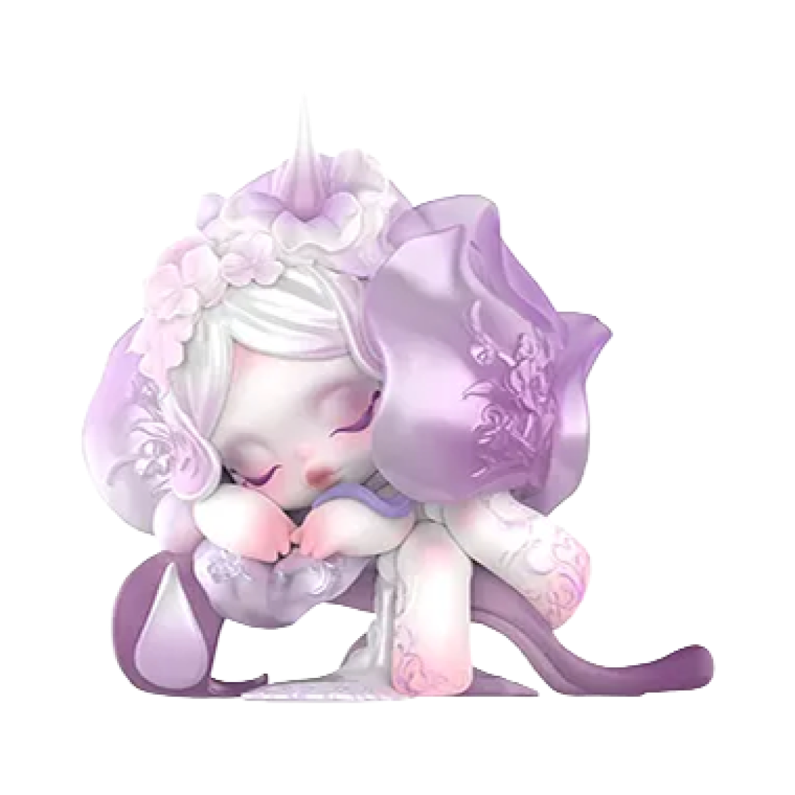 - Pop Mart Skullpanda Petals In Four Acts Series The Budding Fable (Opened Case)