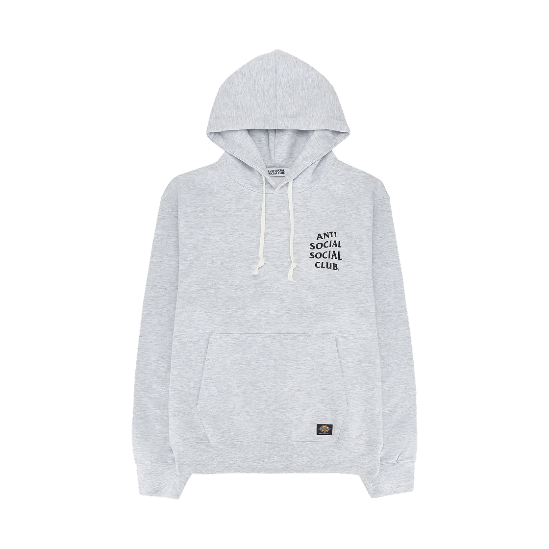 안티 소셜 소셜 클럽 x 디키즈 로고 후드 헤더 그레이(Anti Social Social Club x Dickies Logo Hoodie Heather Gray) - 2