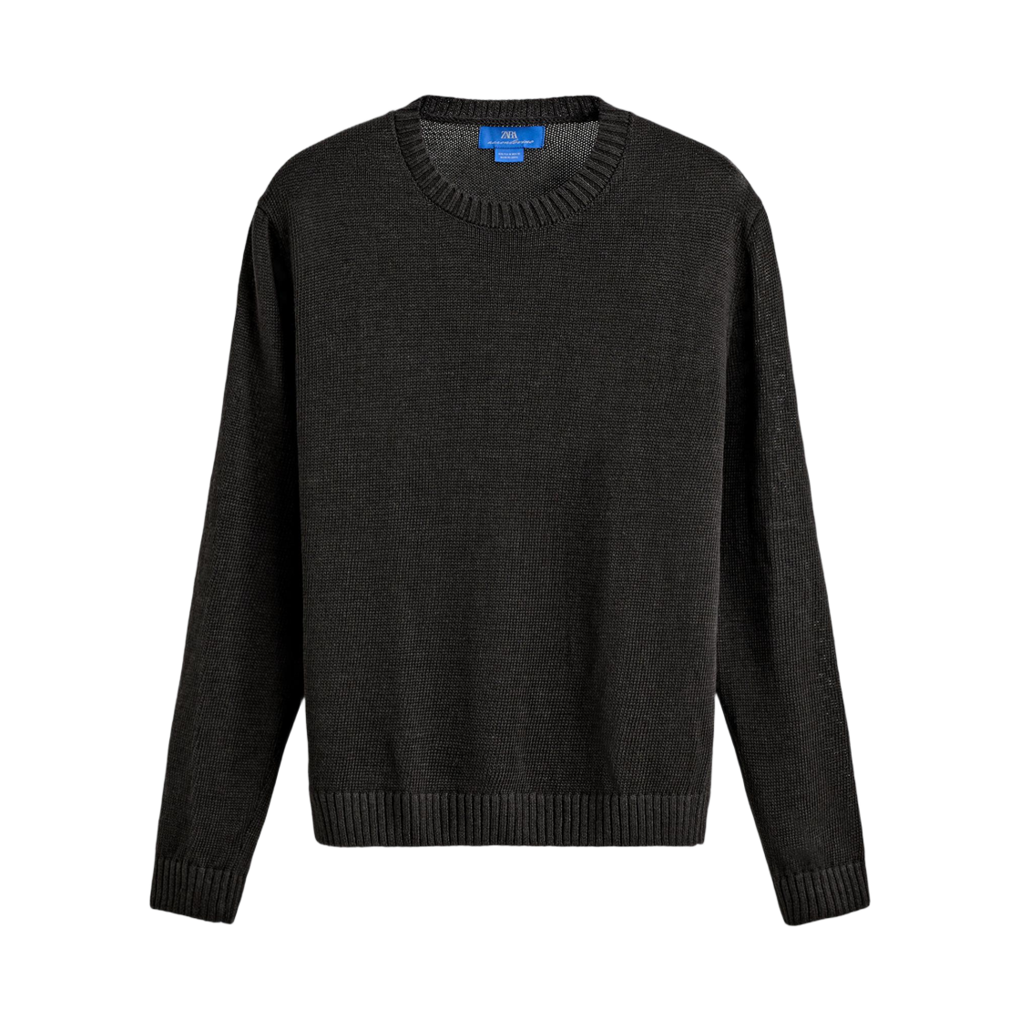 자라 x 아론 리바인 100% 리넨 레귤러핏 스웨터 초콜릿(Zara x Aaron Levine 100% Linen Regular Fit Sweater Chocolate) - 1