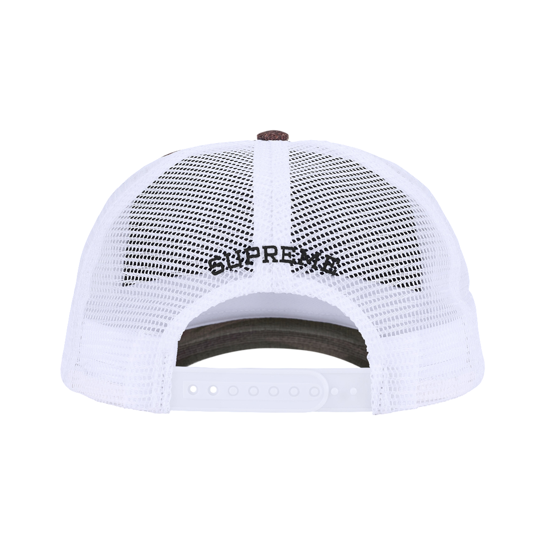 슈프림 라피아 메쉬 백 5-패널 우드랜드 카모 - 26SS(Supreme Raffia Mesh Back 5-Panel Woodland Camo - 26SS) - 2