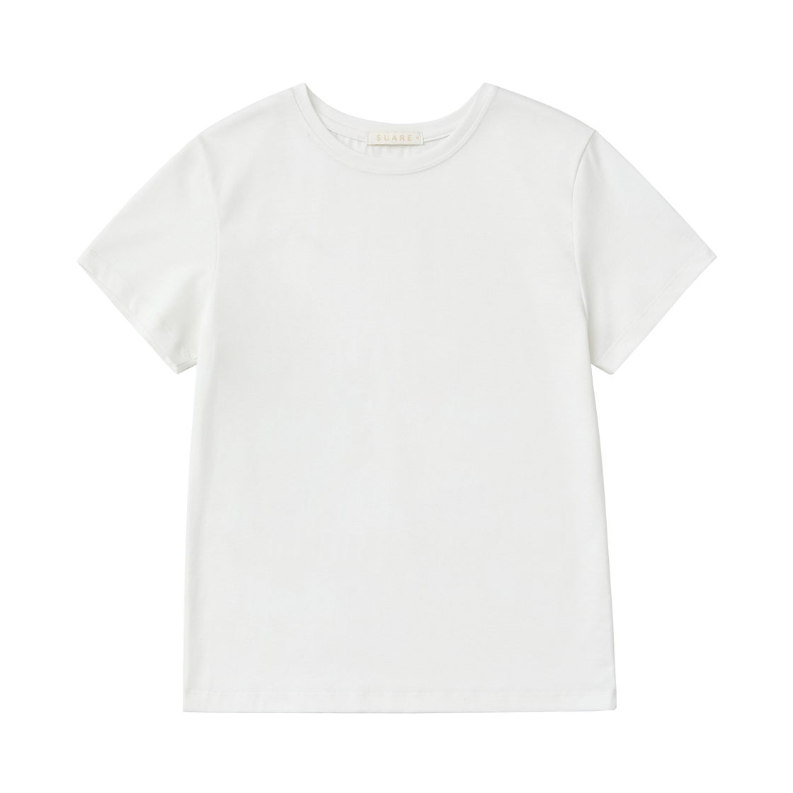 SBF2TS01WWH (W) Suare Women Basic Silket Half Sleeve White