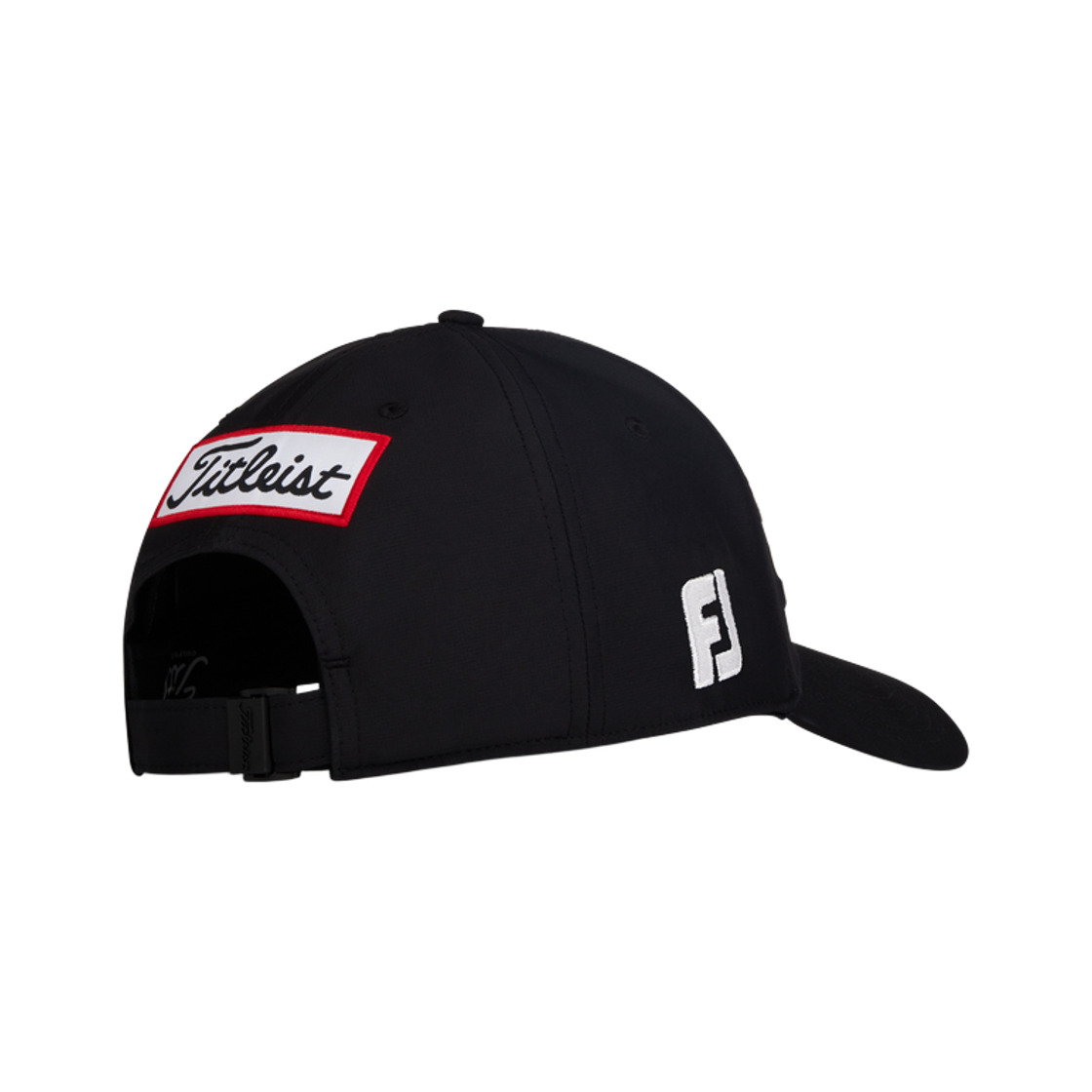 타이틀리스트 투어 포퍼먼스 캡 블랙 화이트(Titleist Tour Performance Cap Black White) - 2