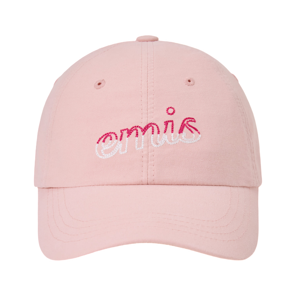 - Emis Chain Stitch Ball Cap Pink