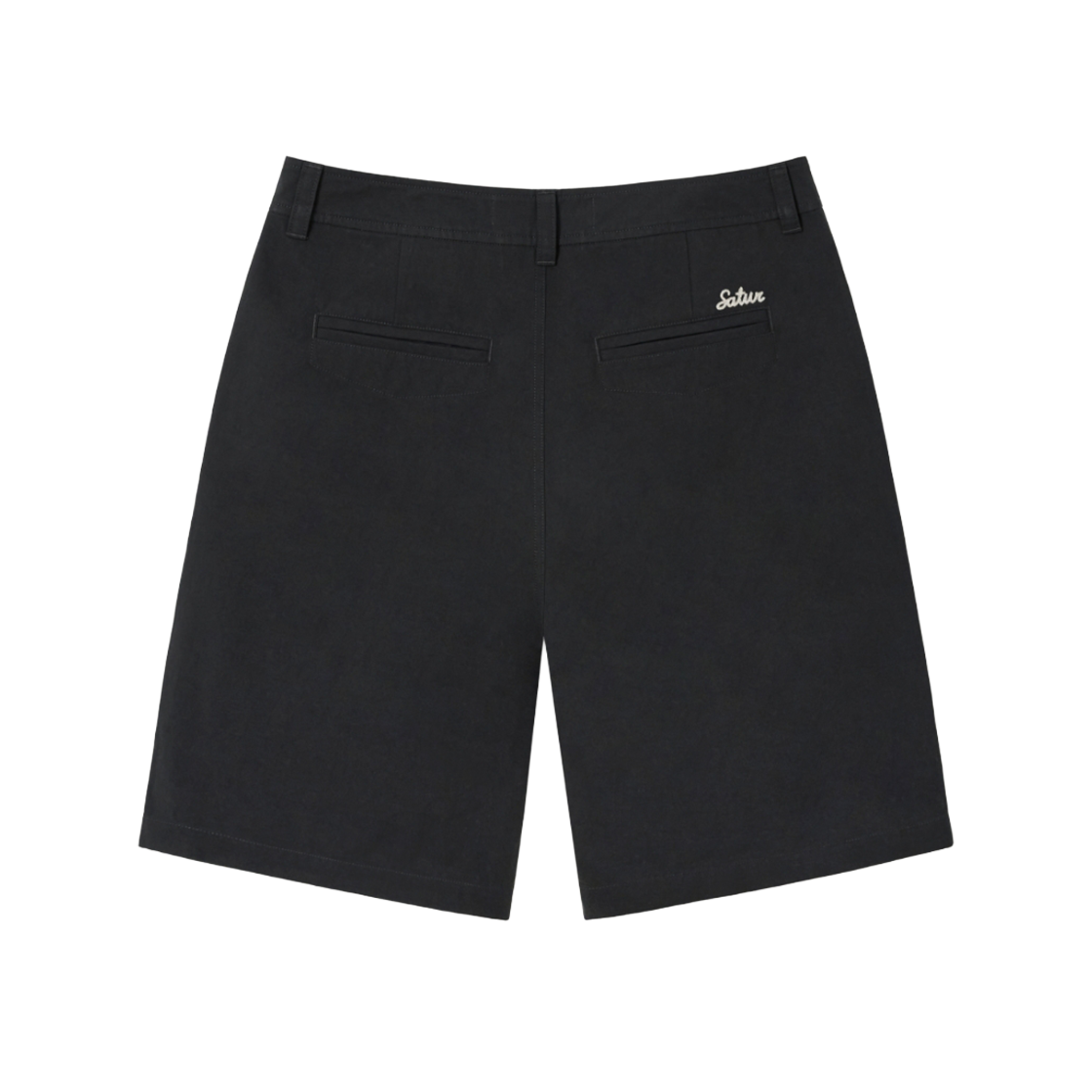 세터 포켓 코튼 치노 쇼츠 블랙(SATUR Pocket Cotton Chino Shorts Black) - 2