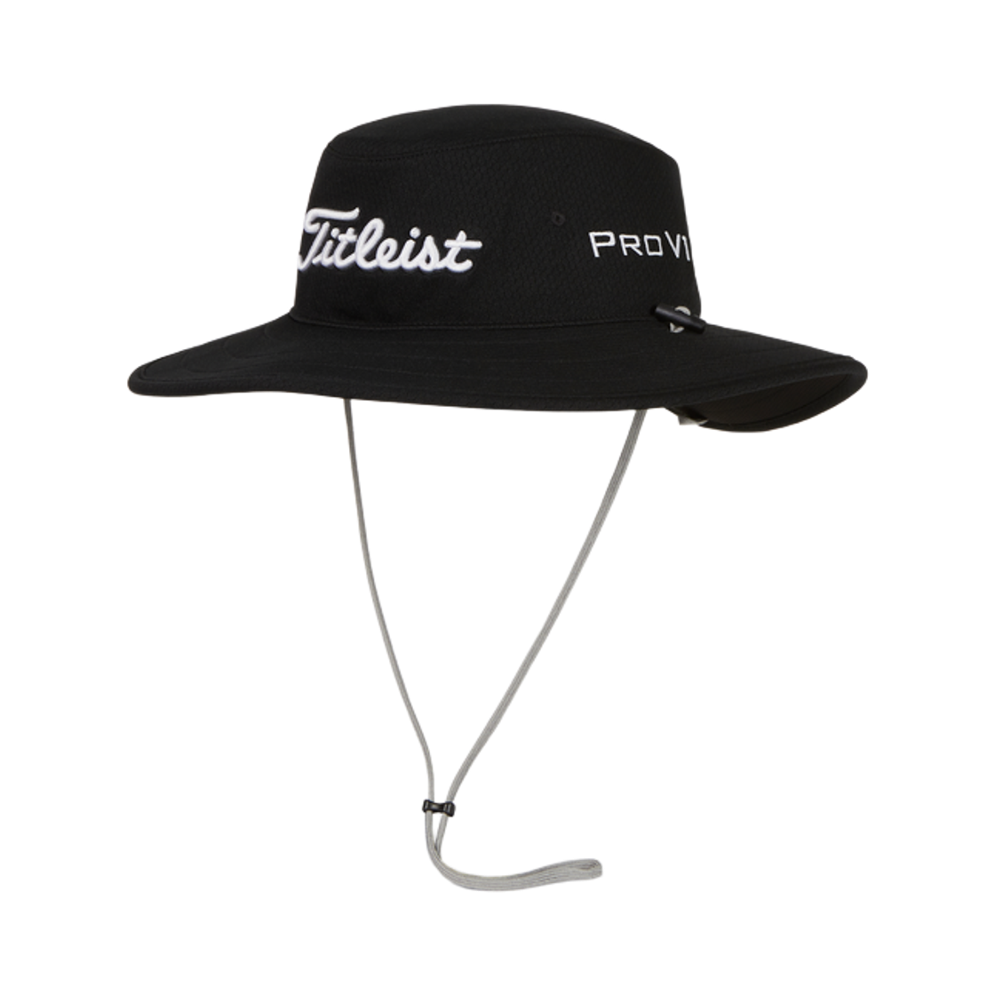 타이틀리스트 투어 오지 햇 블랙 화이트(Titleist Tour Aussie Hat Black White)