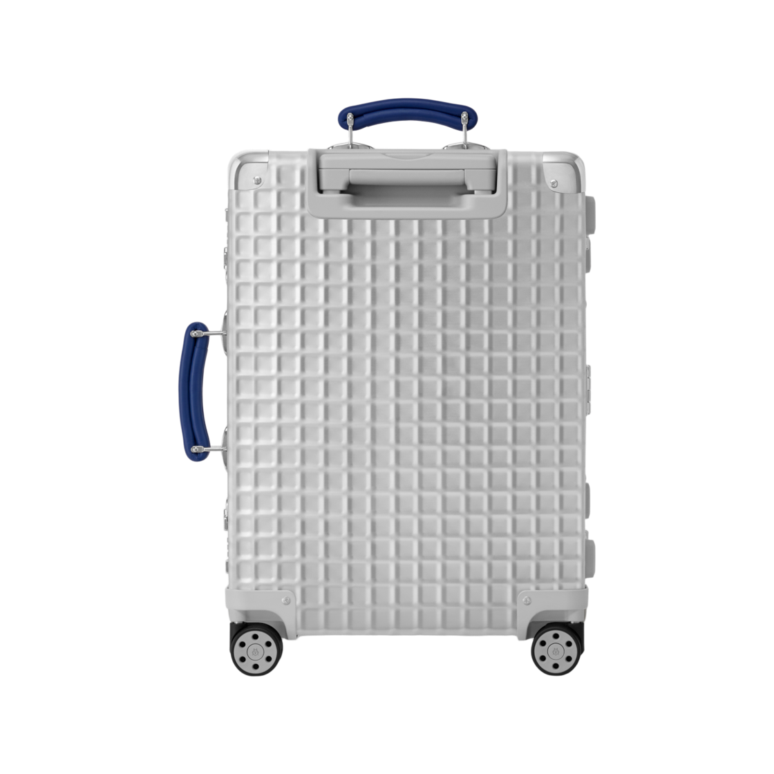 리모와 클래식 알루미늄 그리드 캐빈 수트케이스 실버(Rimowa Classic Aluminium Grid Cabin Suitcase Silver) - 2