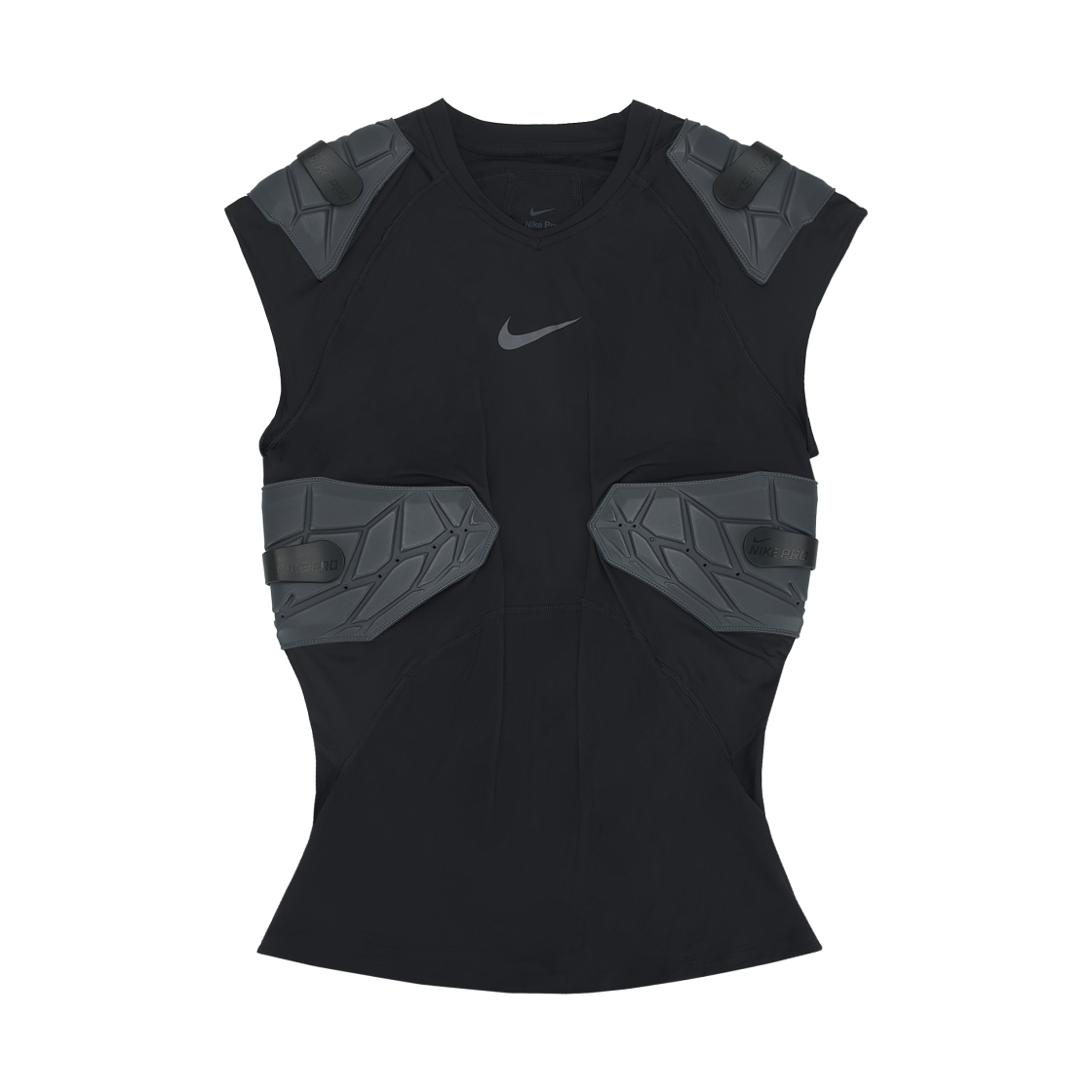 AQ2733-010 Nike Pro Hyperstrong 4-Pad Top Black Dark Grey