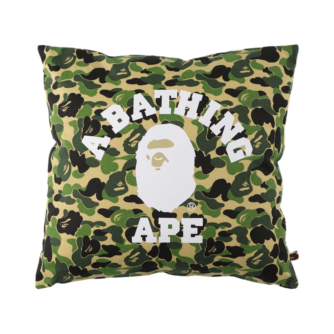 베이프 ABC 카모 컬리지 스퀘어 쿠션 그린(BAPE ABC Camo College Square Cushion Green) - 1
