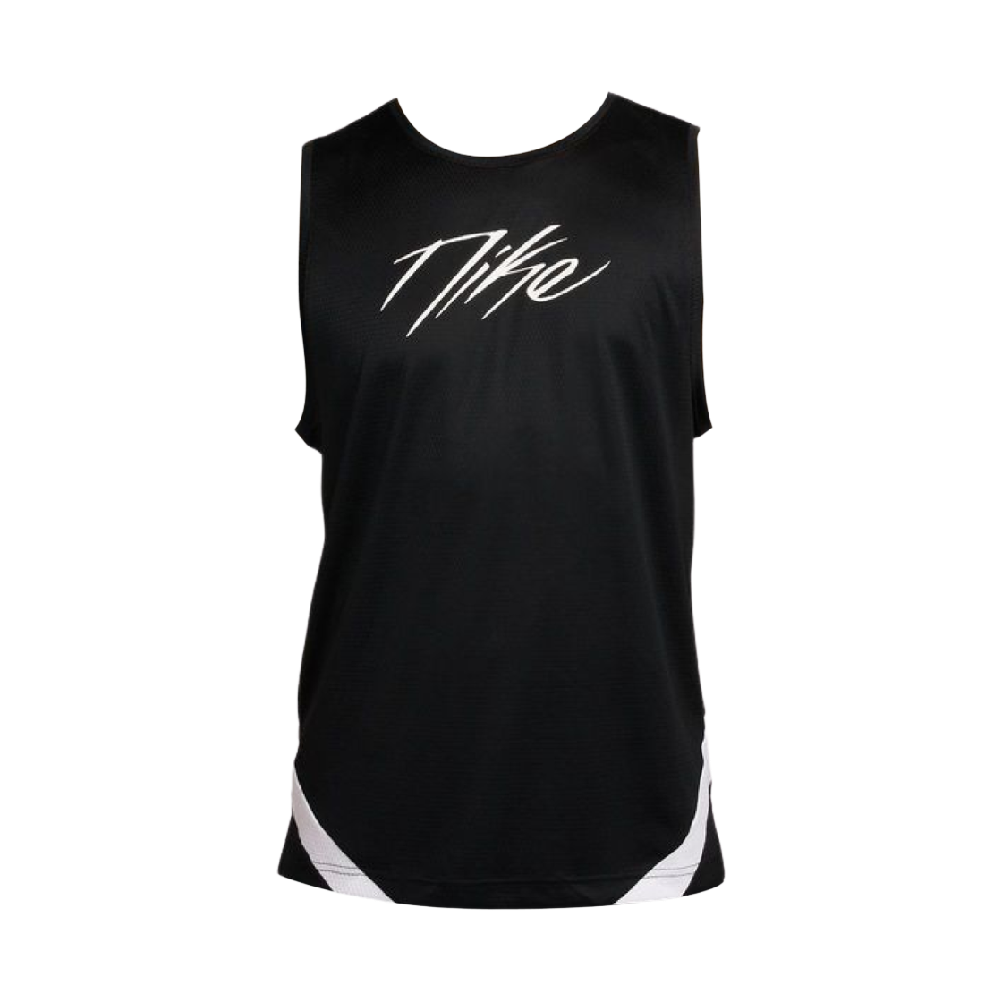 FZ0253-010 Nike Icon Dri-Fit Basketball Jersey Black White - Asia