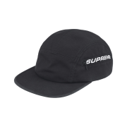 Supreme Side Zip Camp Cap Black - 26SS