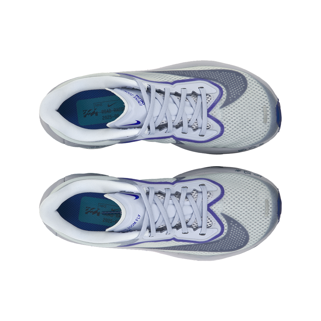 (W) 나이키 줌 플라이 6 로드 레이싱 고스트 풋볼 그레이((W) Nike Zoom Fly 6 Road Racing Ghost Football Grey) - 5