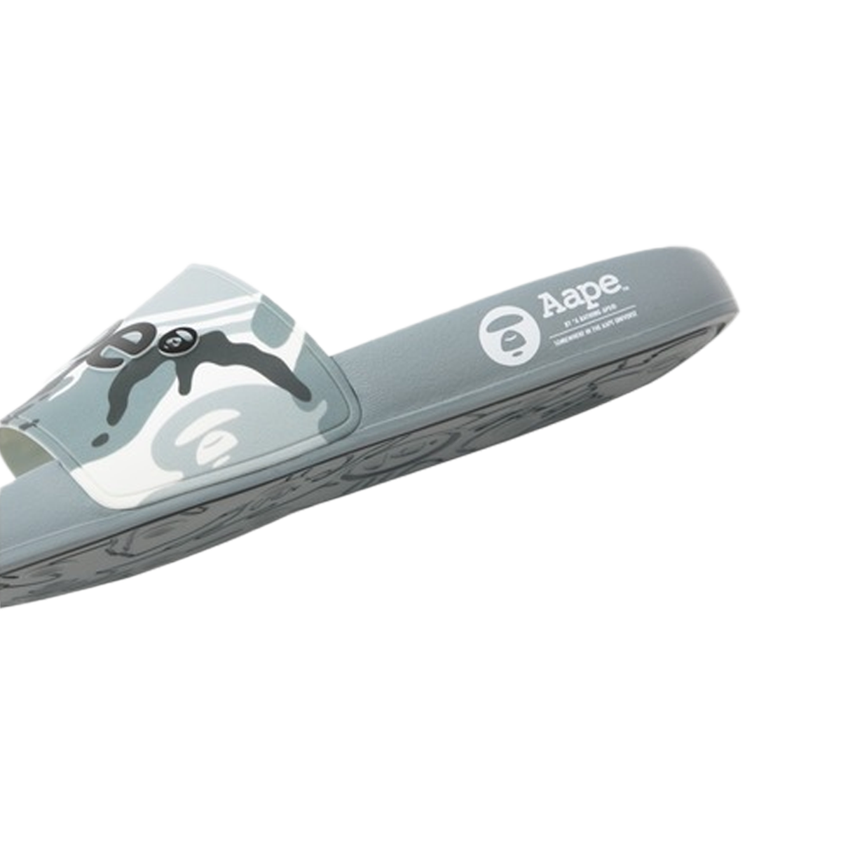 에이프 메인 로고 슬라이드 슈즈 화이트 멀티 - 26SS(AAPE Main Logo Slides Shoes White Multi - 26SS) - 6