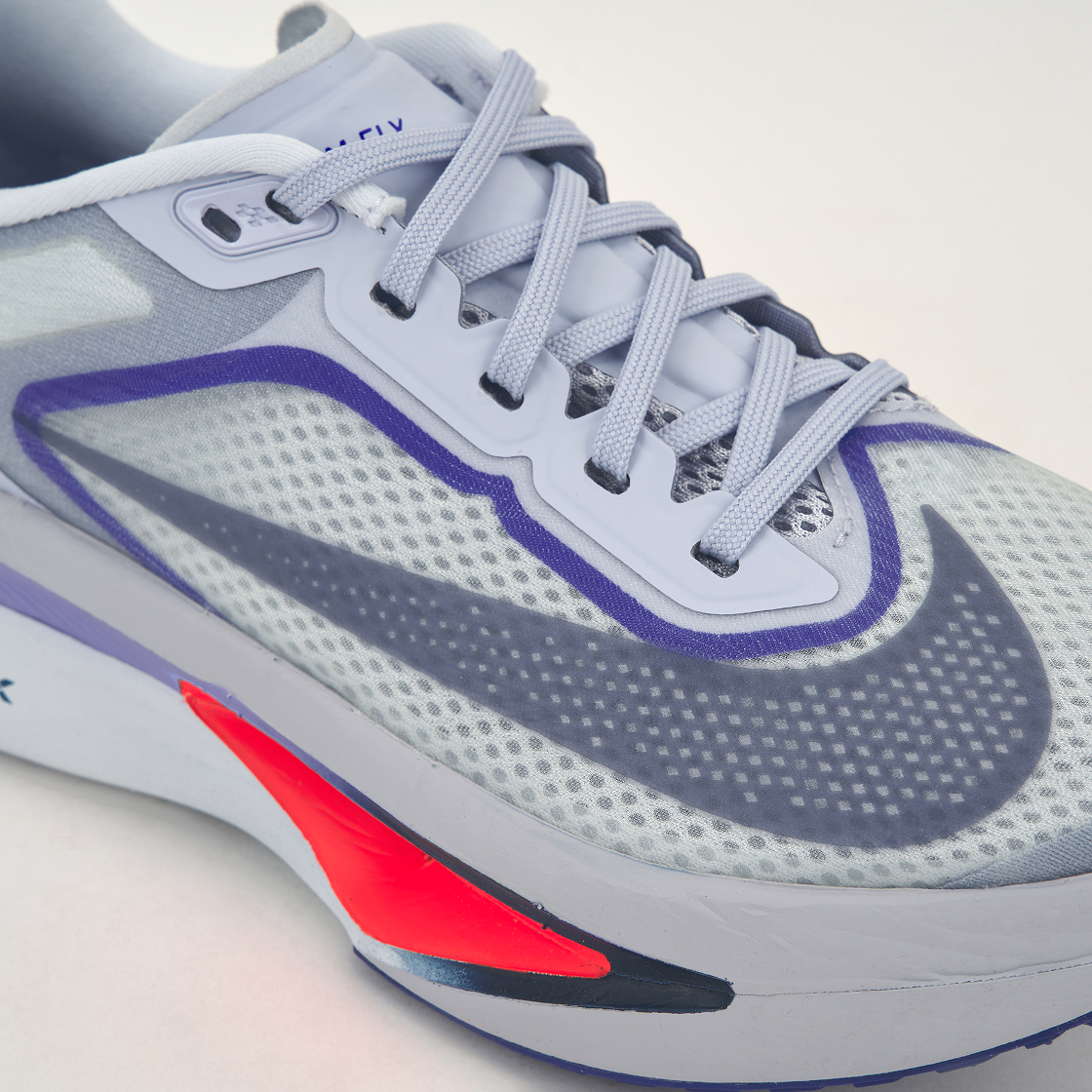 (W) 나이키 줌 플라이 6 로드 레이싱 고스트 풋볼 그레이((W) Nike Zoom Fly 6 Road Racing Ghost Football Grey) - 7