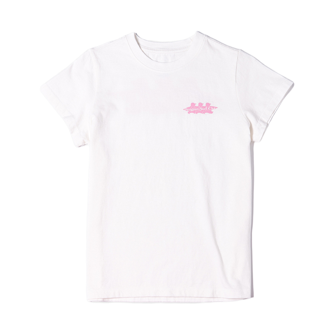 빅웨이브 컬렉티브 펭귄 서프 클럽 우먼 티셔츠 오프 화이트(BIGWAVE COLLECTIVE  Penguin Surf Club Women Tee Off White) - 2